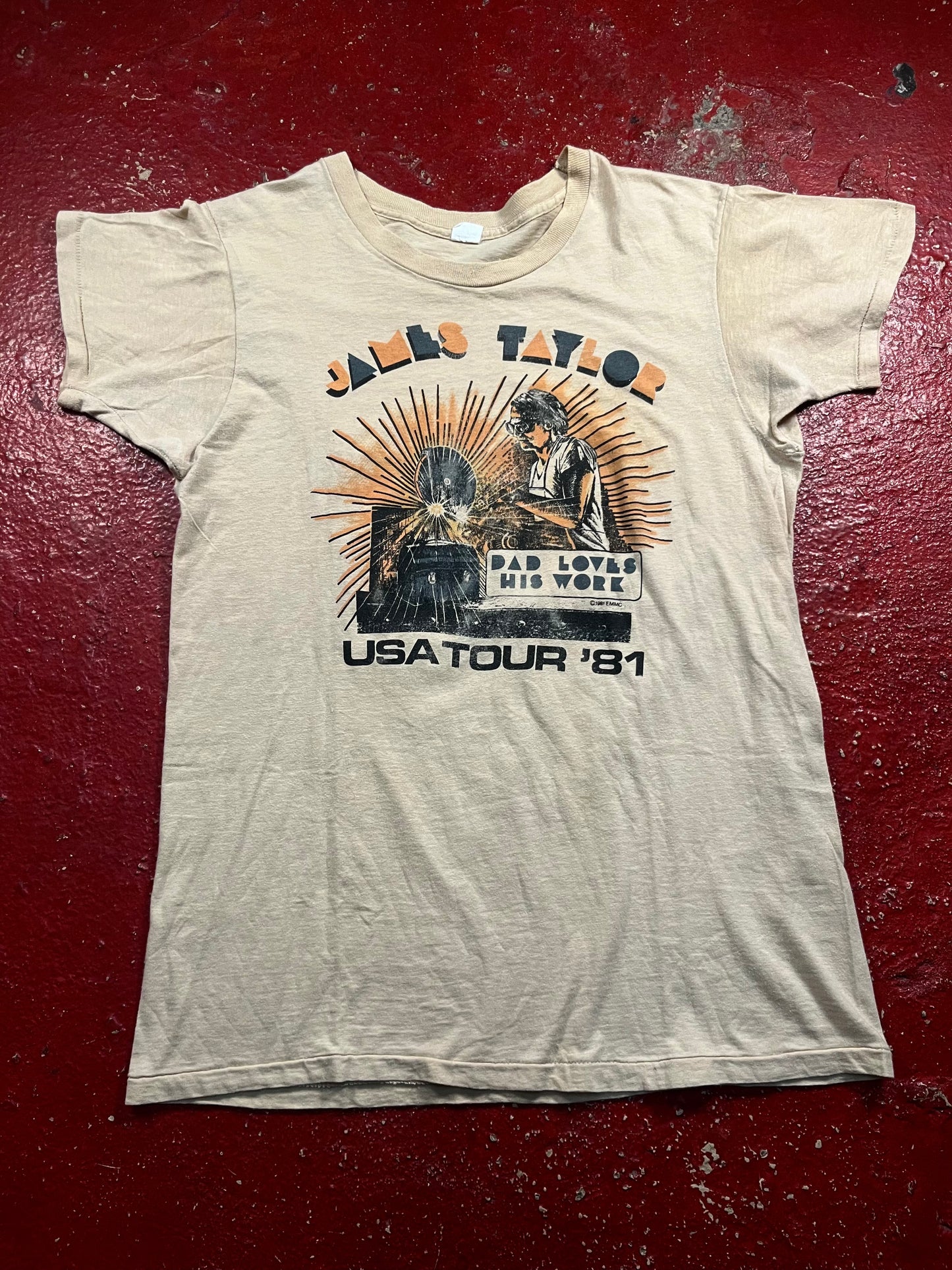 1981 James Taylor Tee