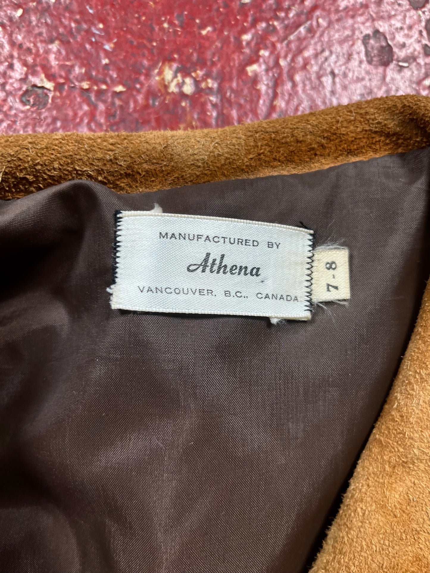 50s Athena Suede Fringe Jacket