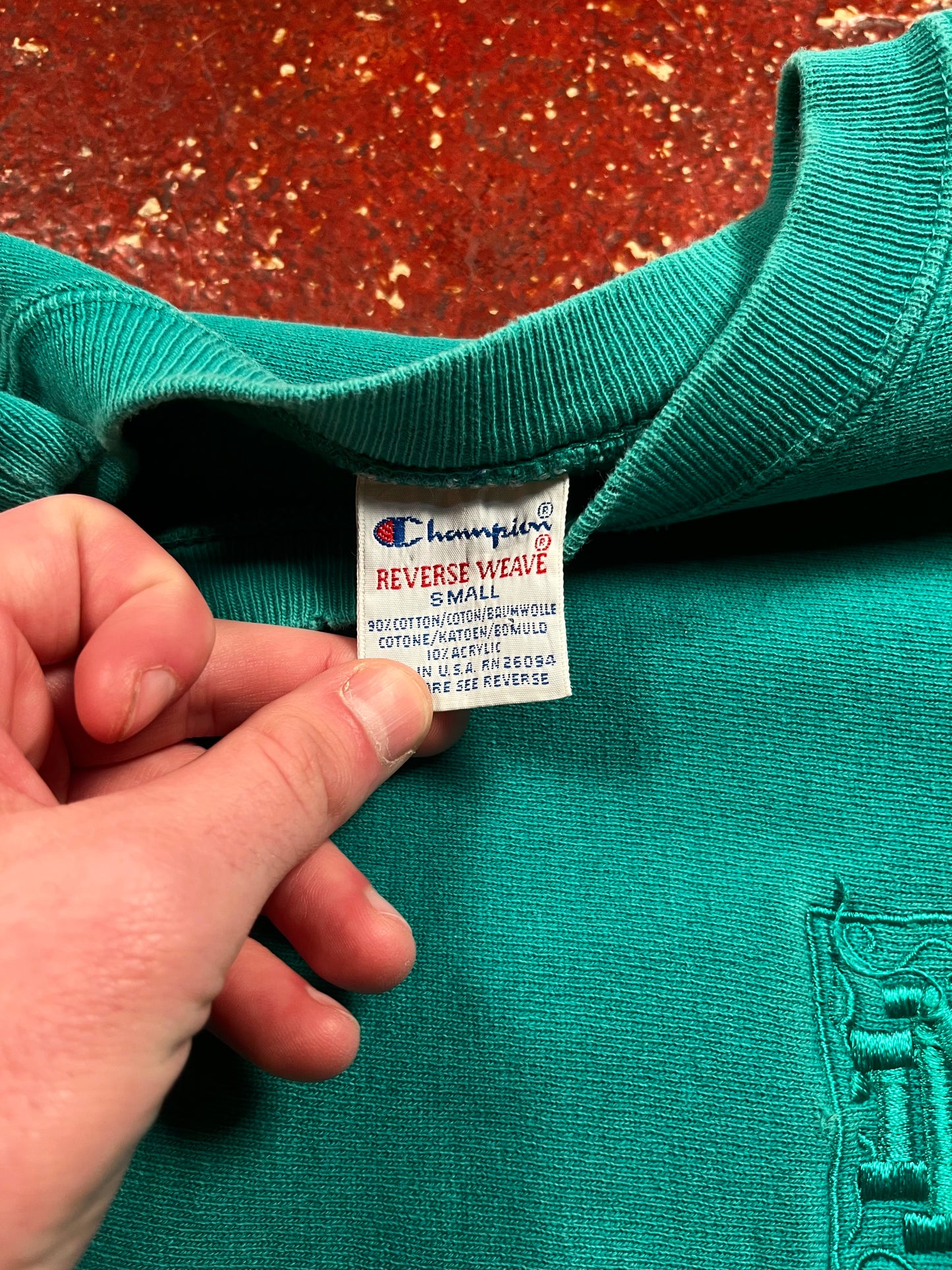 90s Champion Reverse Weave Norte Dame Crewneck