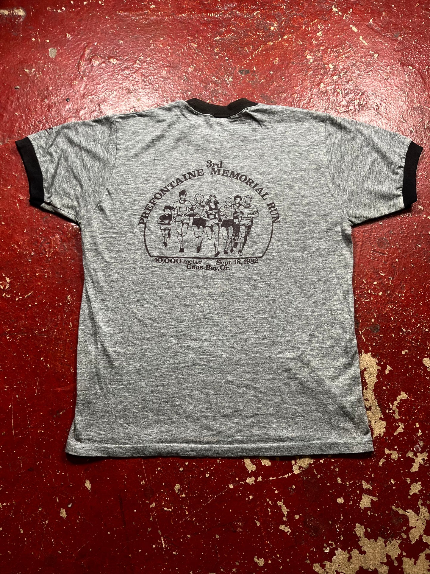 1982 Prefontaine Memorial Run Tee