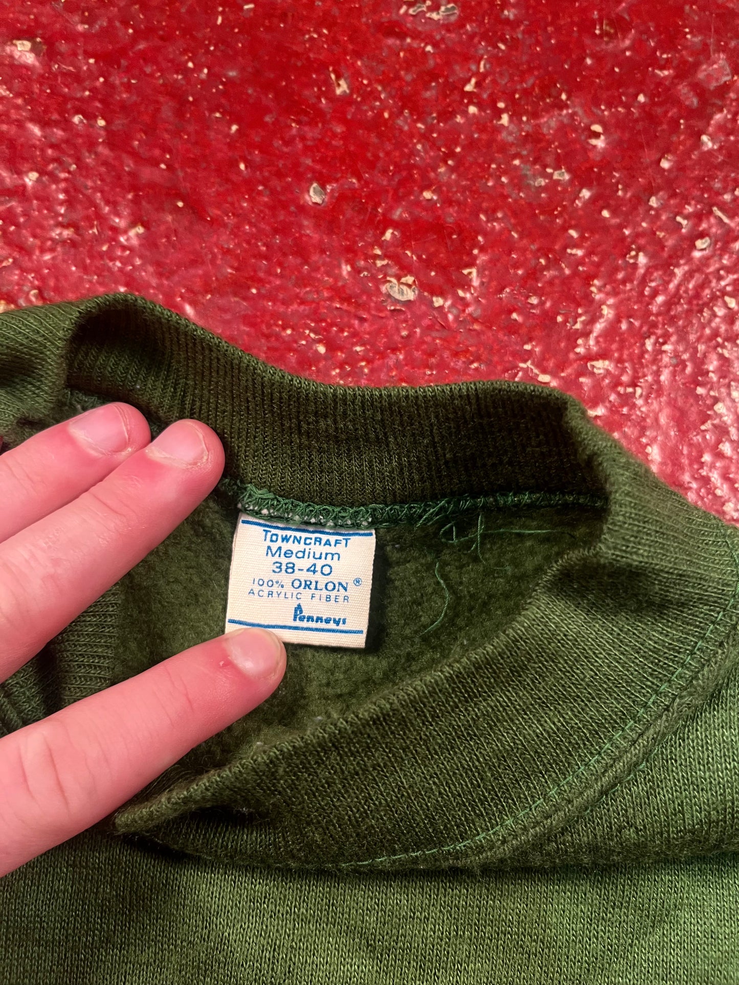 60s Acrylic Towncraft Short Sleeve Sweater