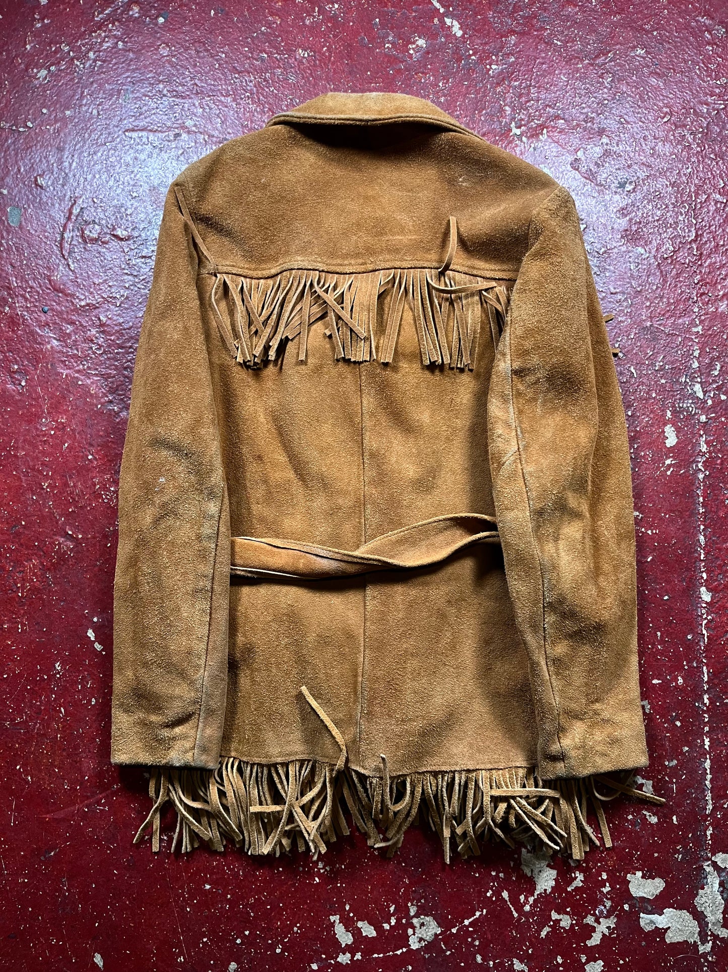 50s Athena Suede Fringe Jacket