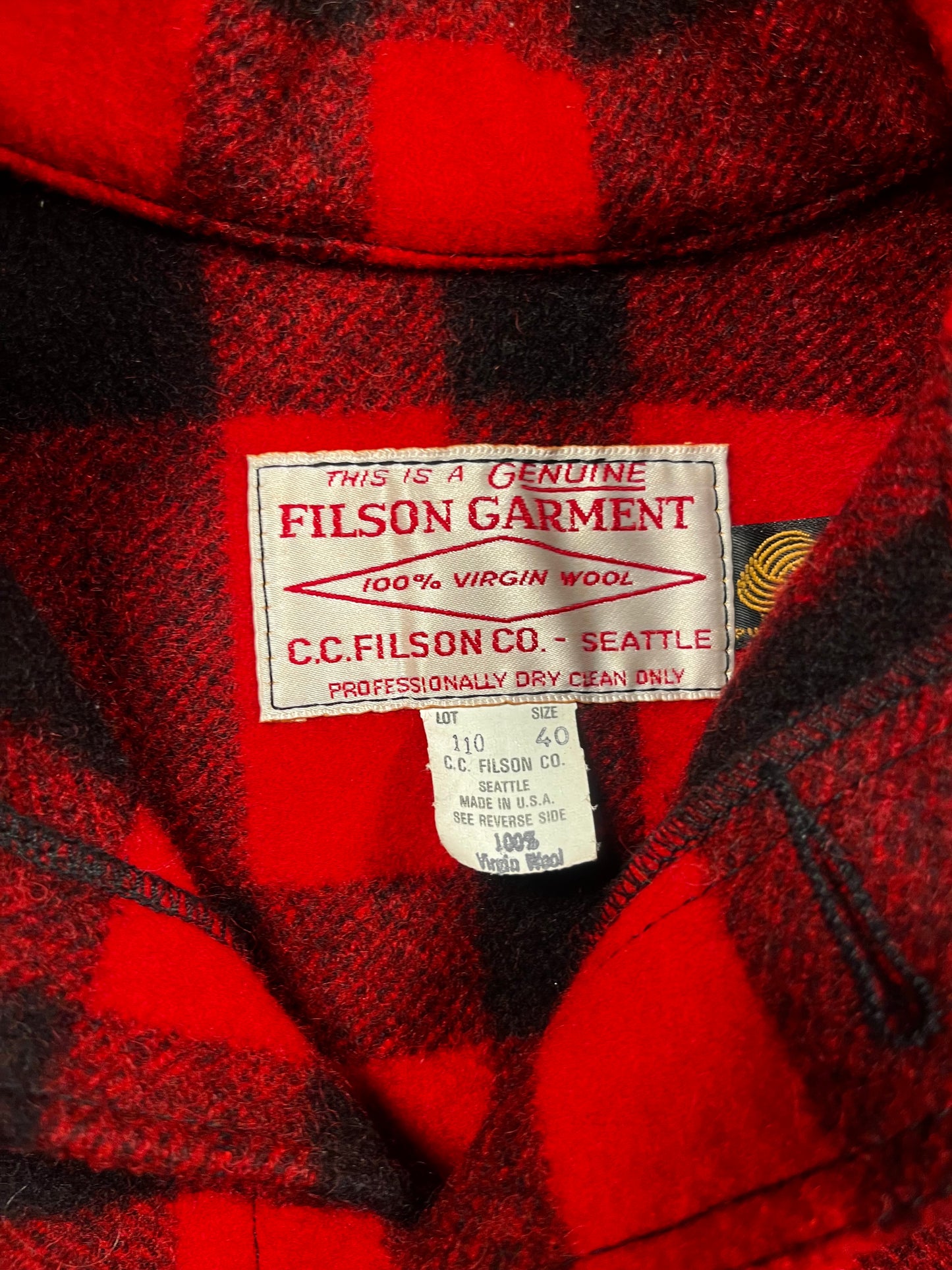90s Filson Mackinaw Cruiser Jacket