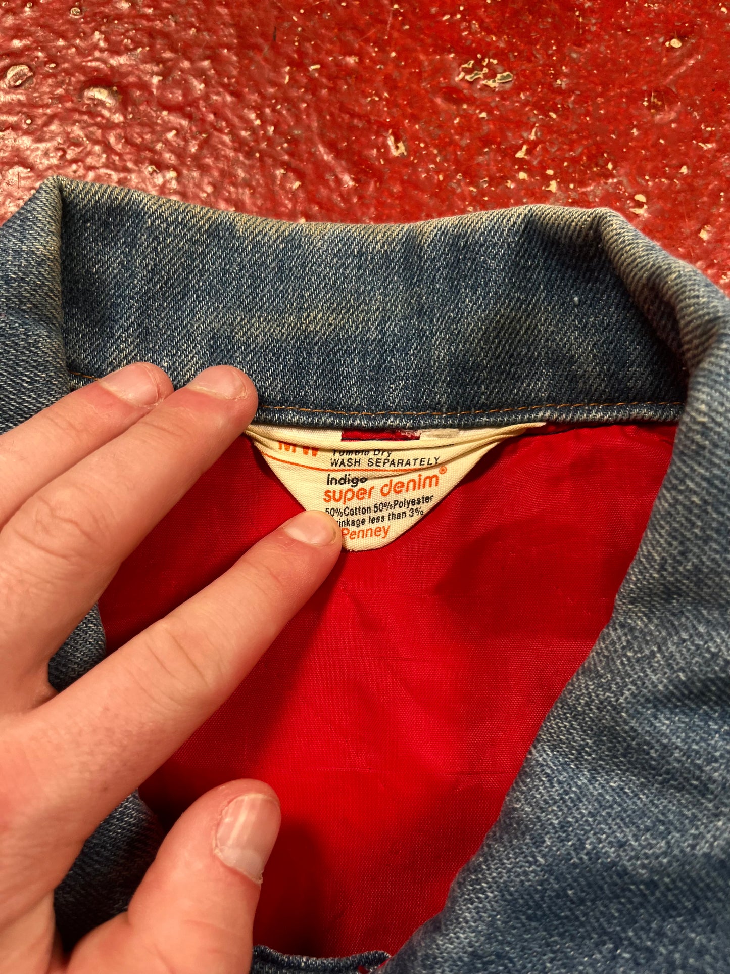 70s JC Penny Indigo Super Denim Jacket