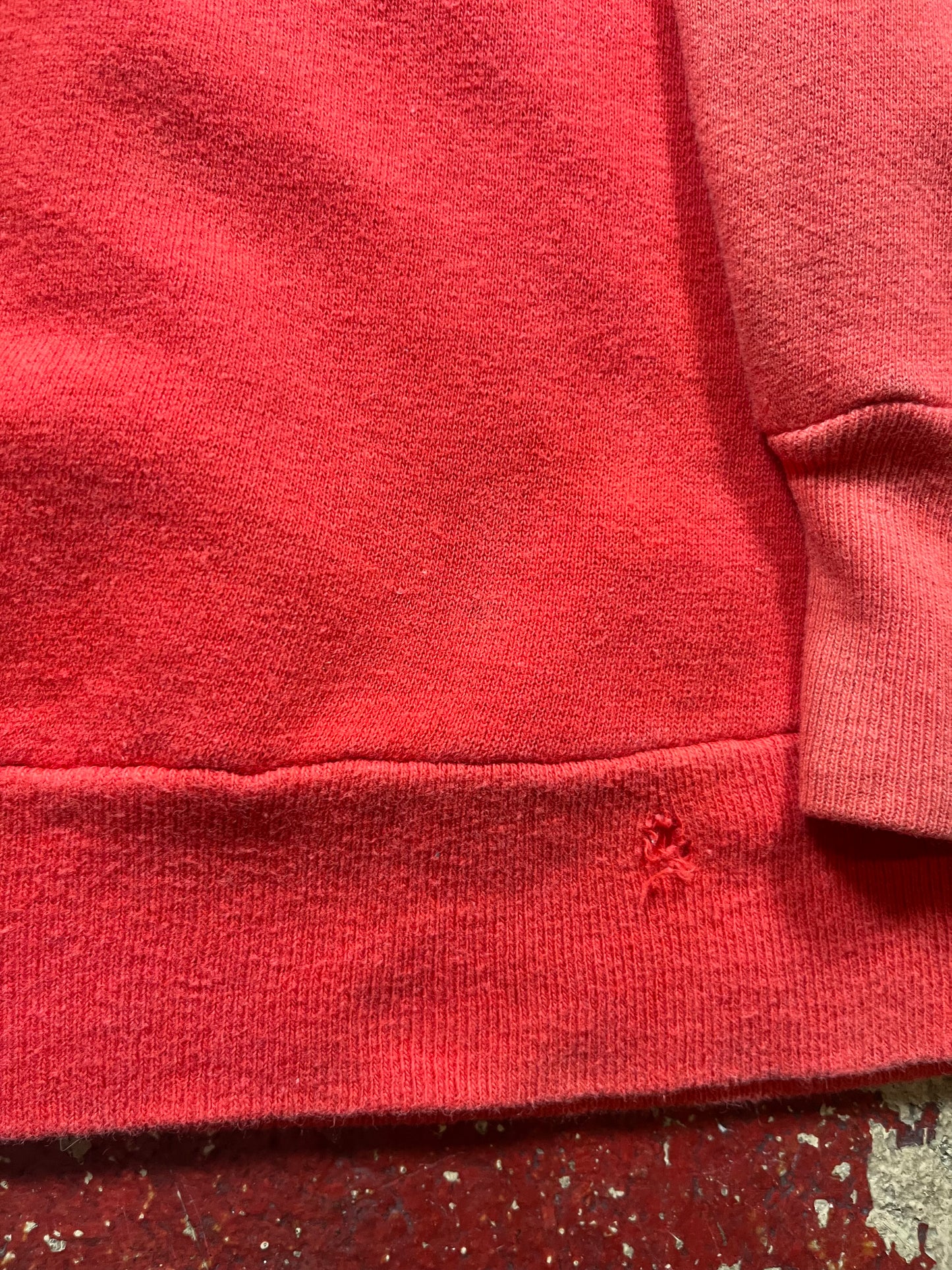 60s Red Sweater