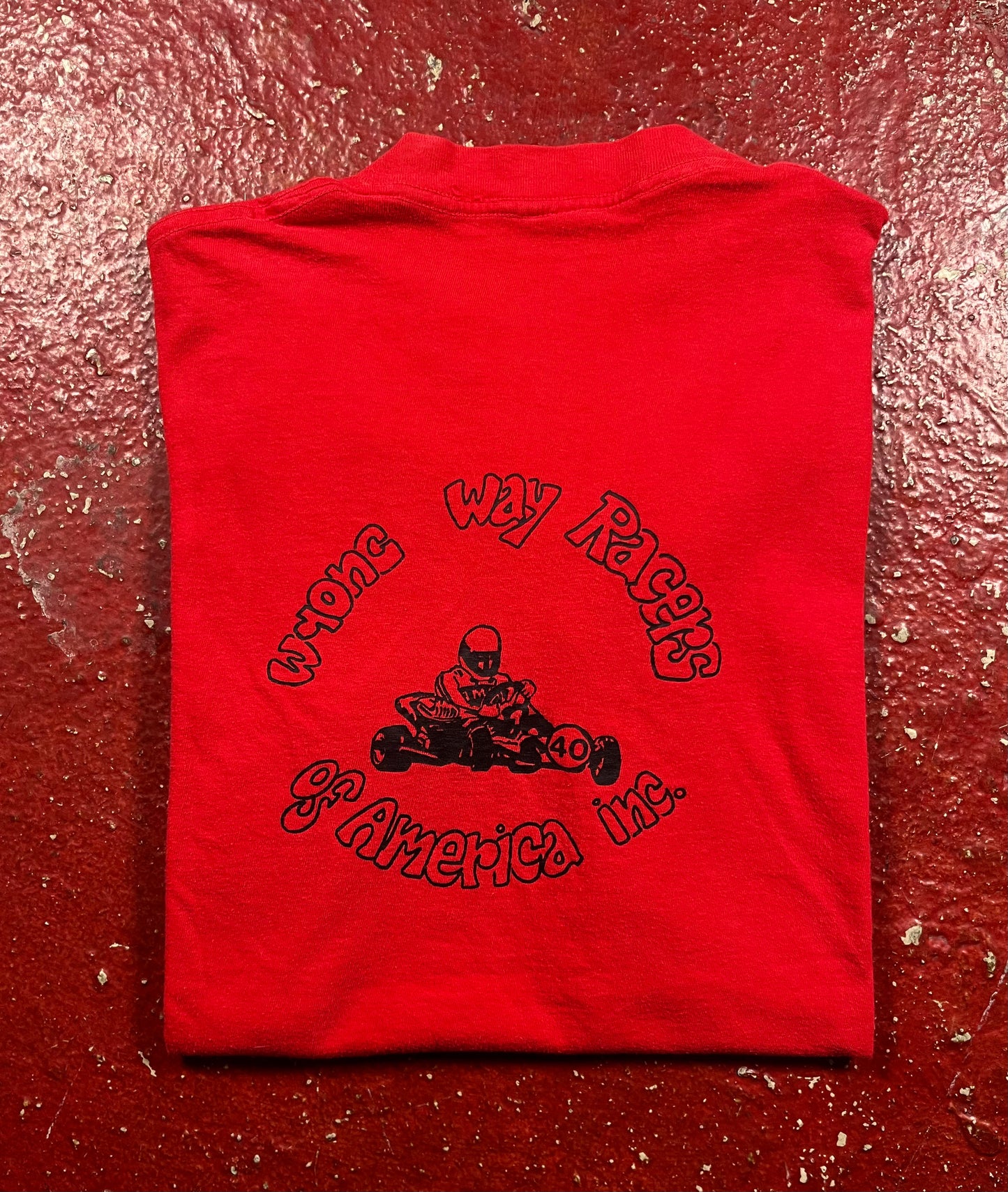 80s Wrong Way Racers Tee