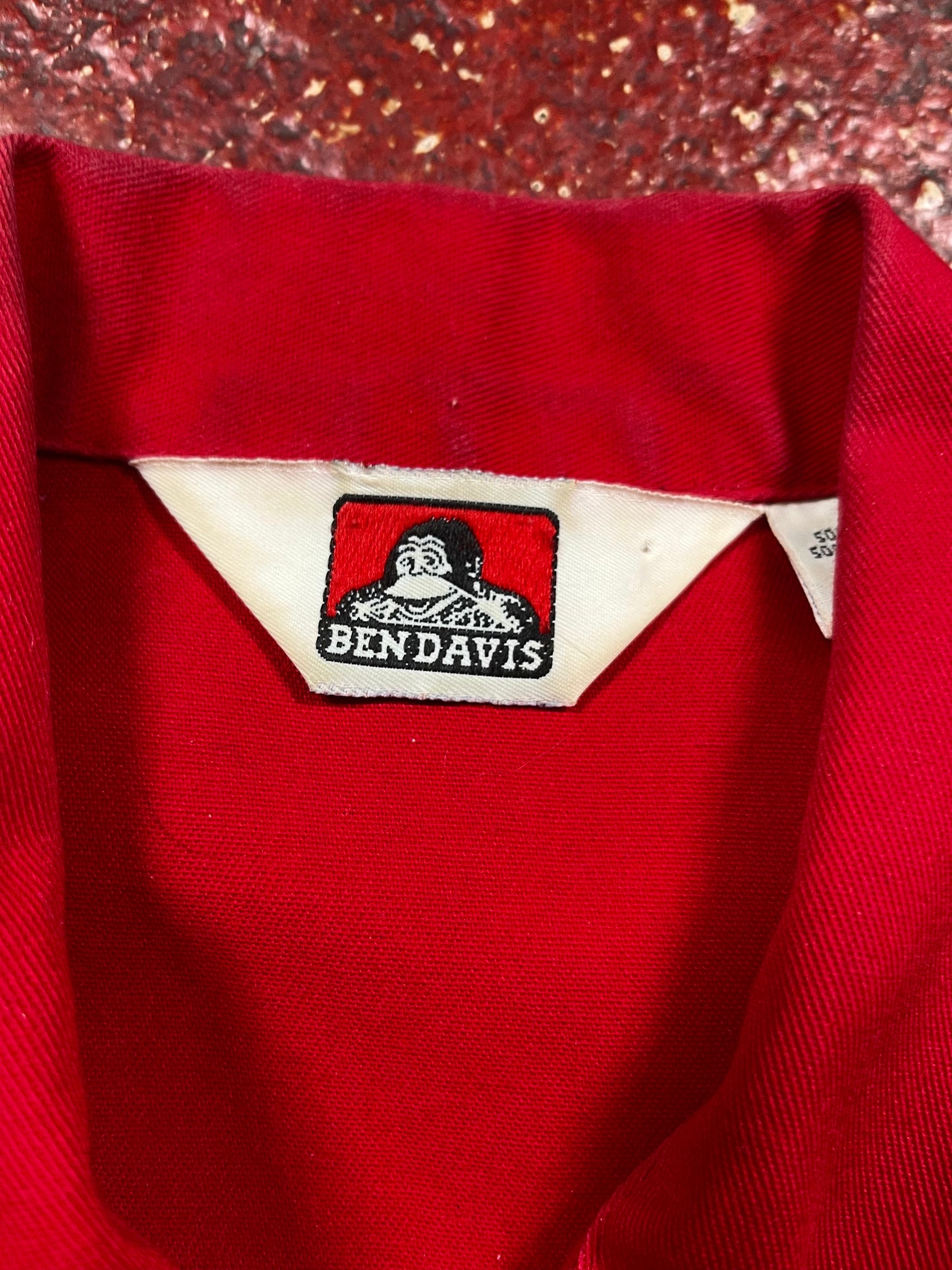 70s Ben Davis Quarter Zip Polo