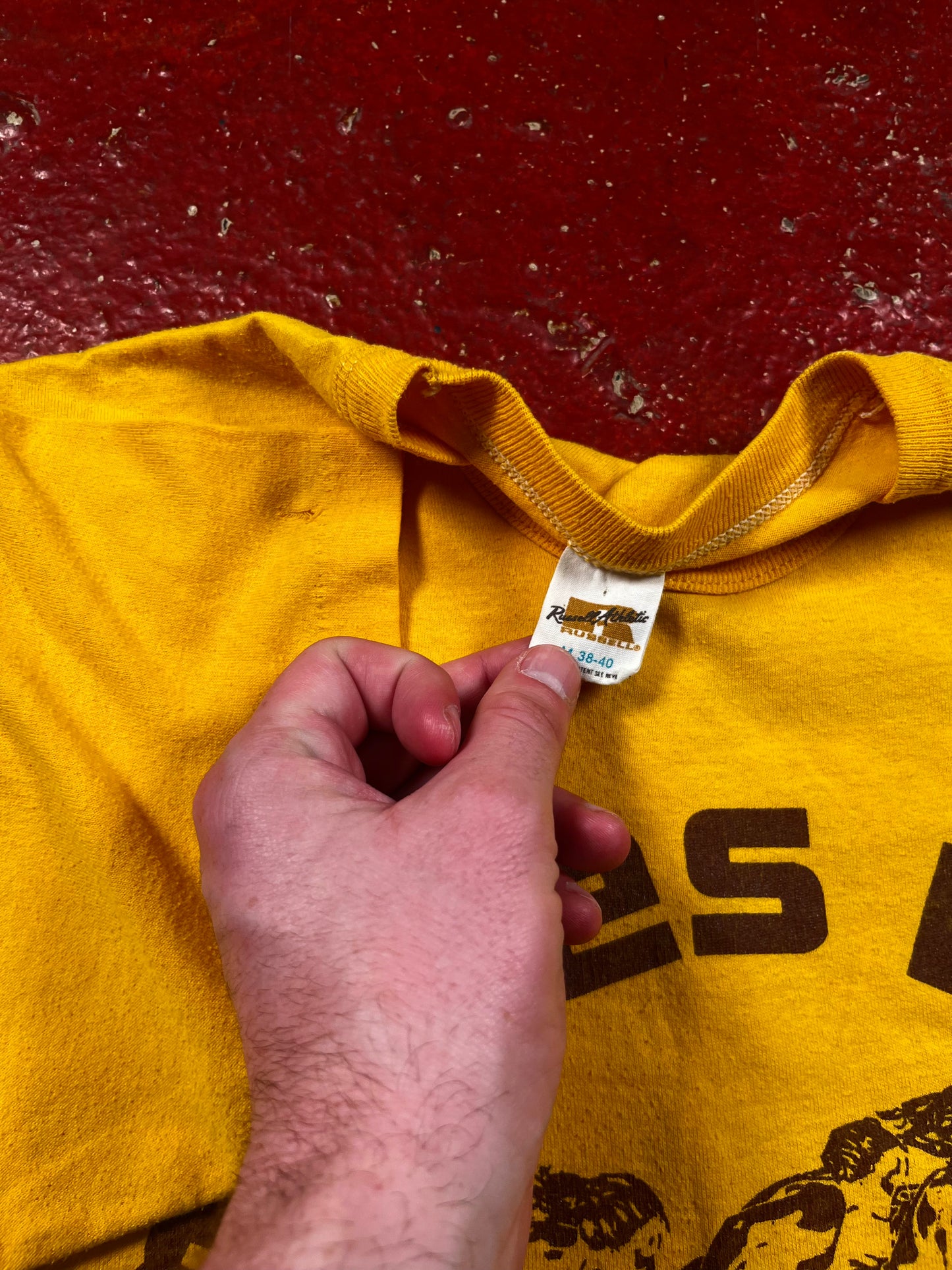 70s Russell Moses Lake Cross Country Tee