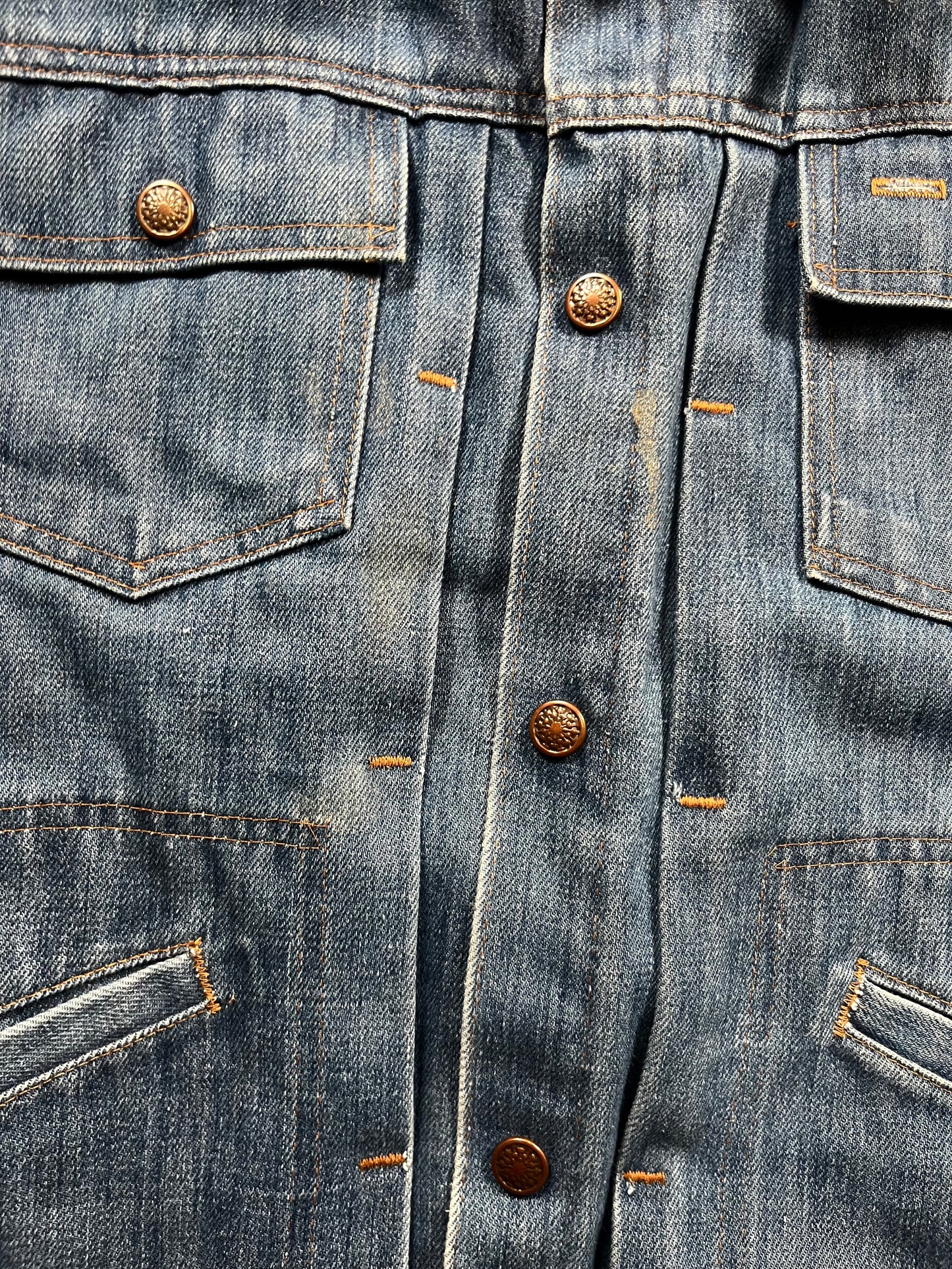 70s JC Penny Indigo Super Denim Jacket