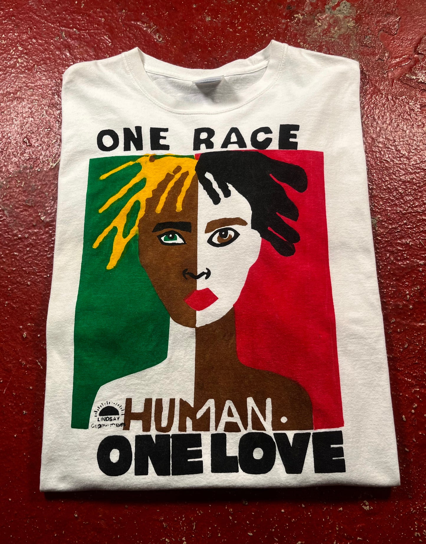 2000s One Race One Love Tee