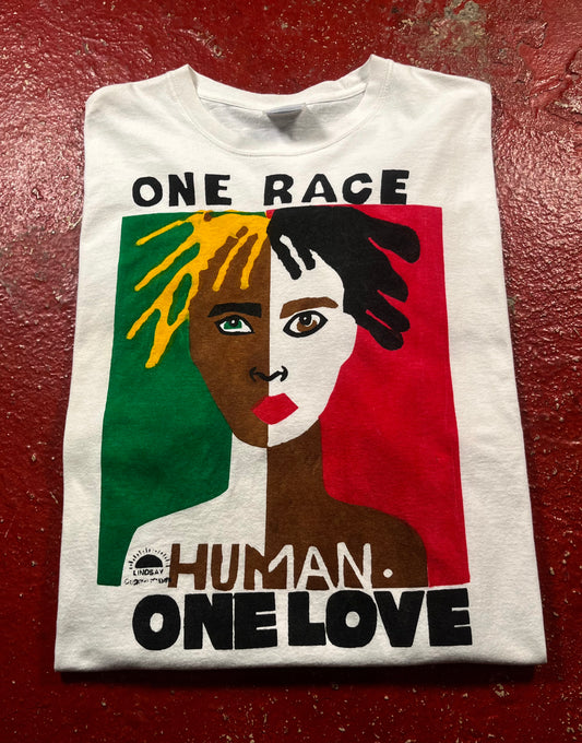2000s One Race One Love Tee