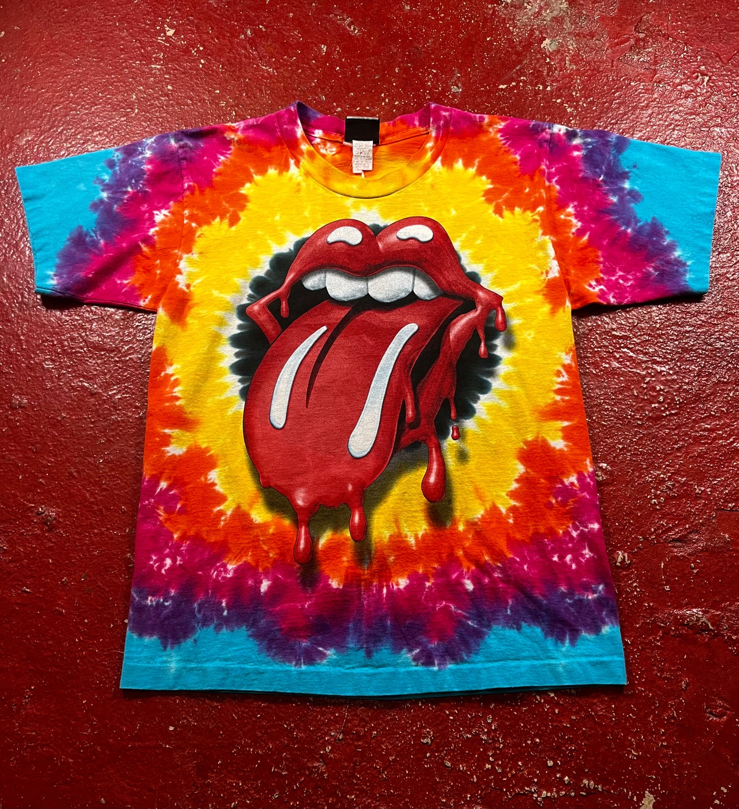 2000s Liquid Blue Rolling Stones Tee