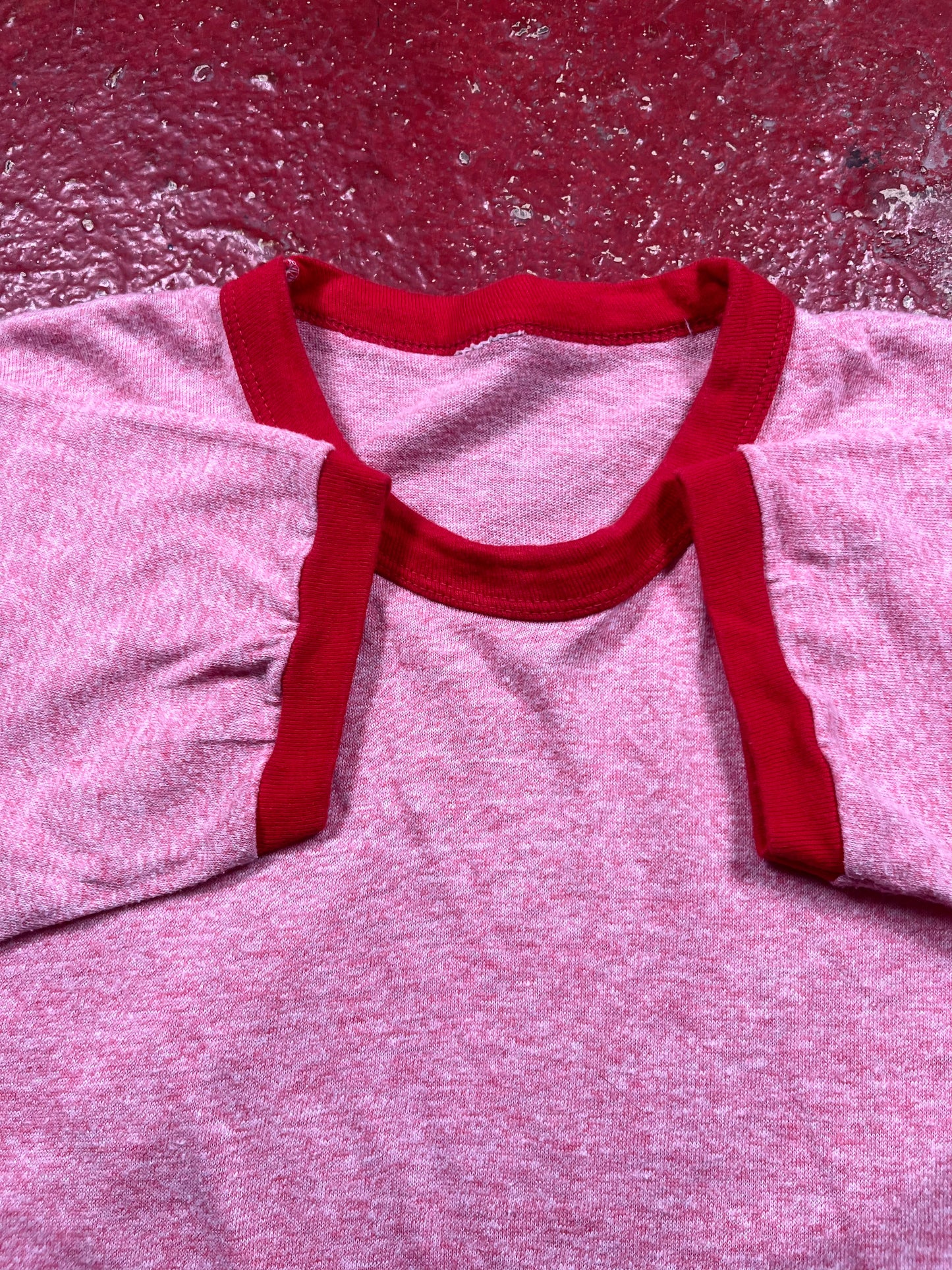 70s Red Ringer Tee