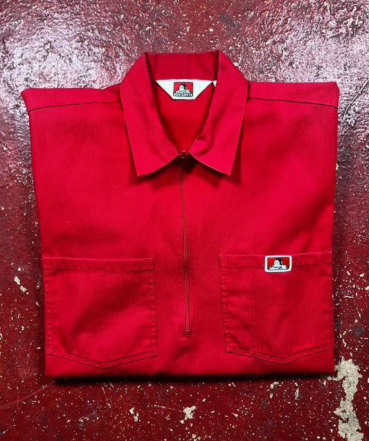 70s Ben Davis Quarter Zip Polo