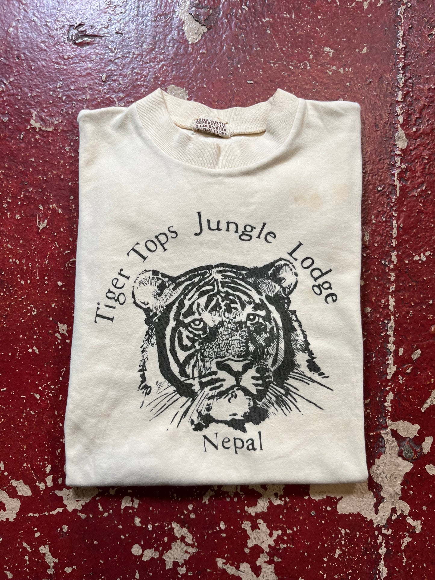 70s/80s Tiger Tops Jungle Lodge Tee