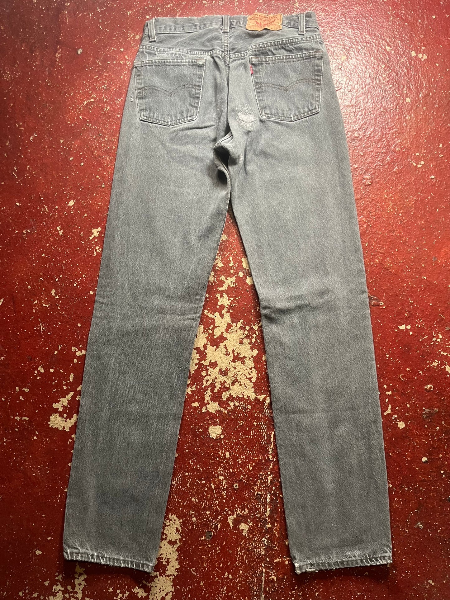 80s Levi’s 501s Black Jeans