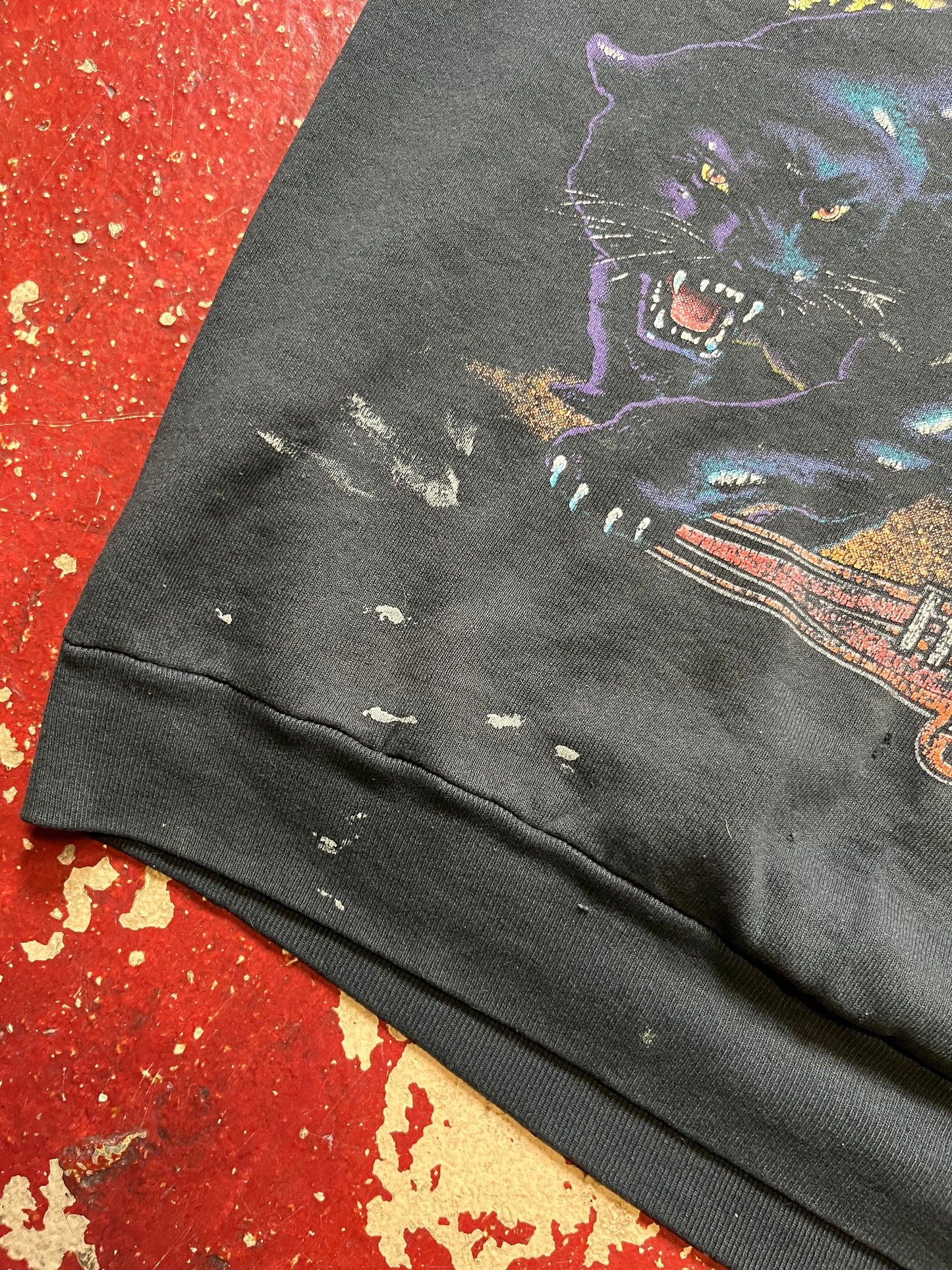 80s/90s Harley Davidson “Night Stalker” Crewneck