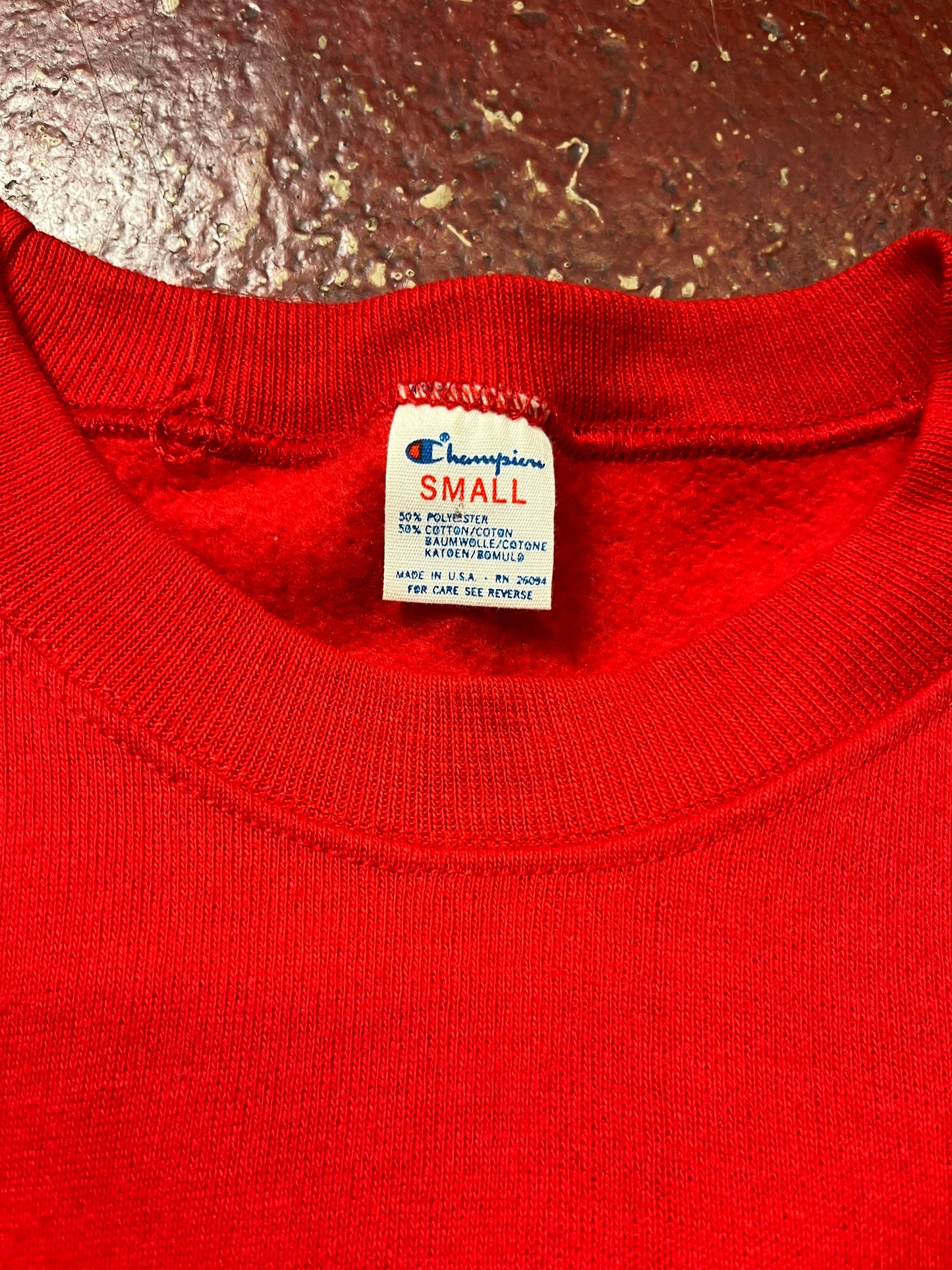 80s Champion Spellout Crewneck