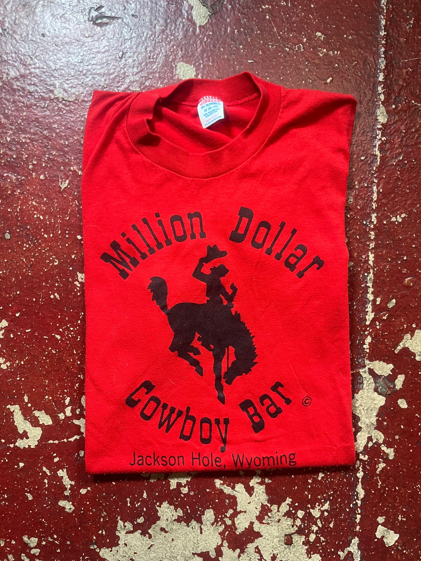 70s/80s Million Dollar Cowboy Bar Tee