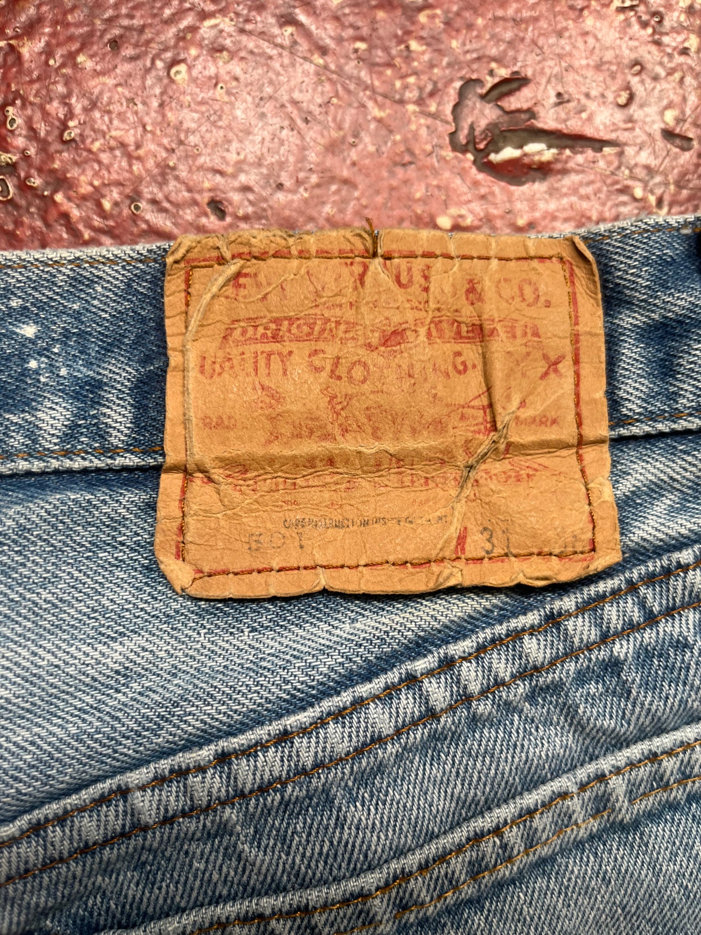 80s Levis 501s Jeans