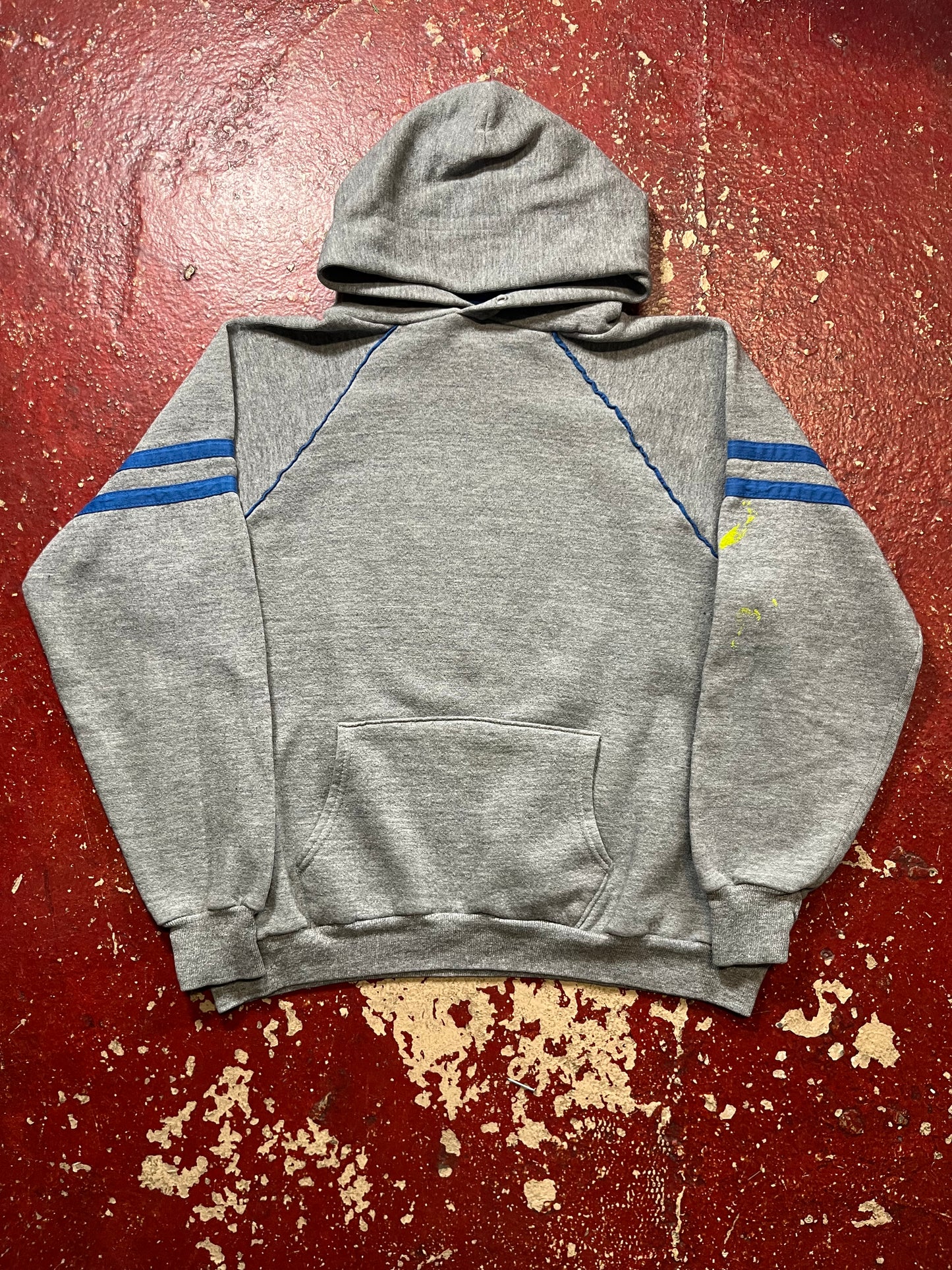 70s/80s Sportswear Grey Hoodie