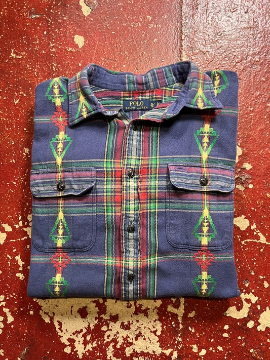 00s Polo Ralph Lauren Navajo Flannel