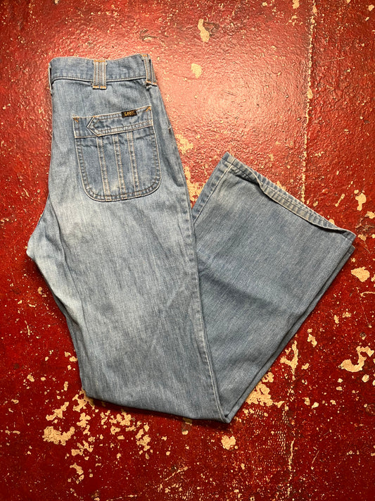 70s Lee Bell Bottom Jeans