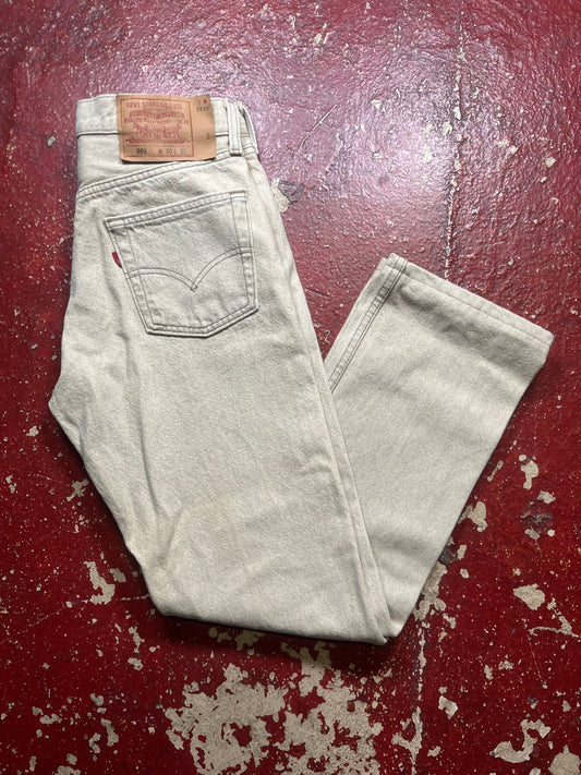 90s Levis 501s Khaki Jeans