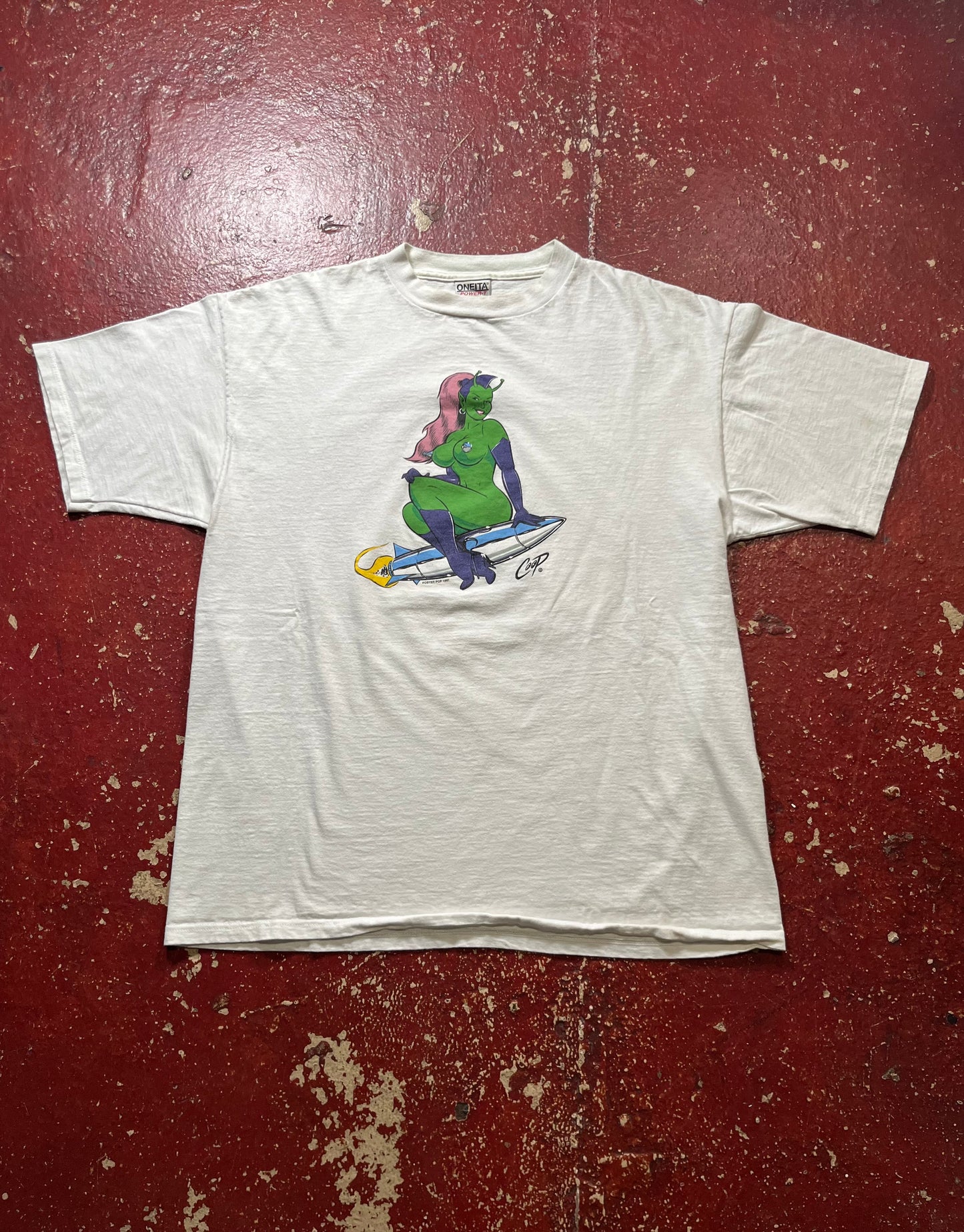 1997 Poster Pop Rocket Tee