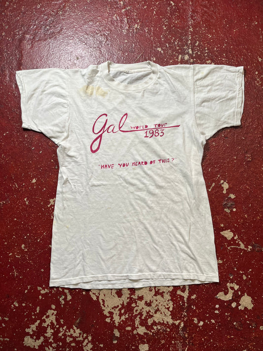 1983 Gal World Tour Tee
