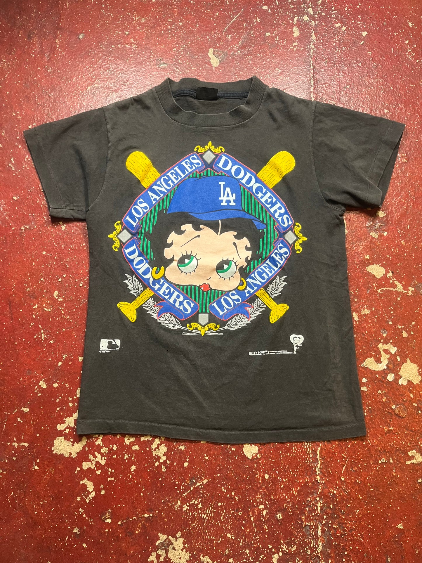 1990 Los Angeles Dodgers Betty Boop Tee