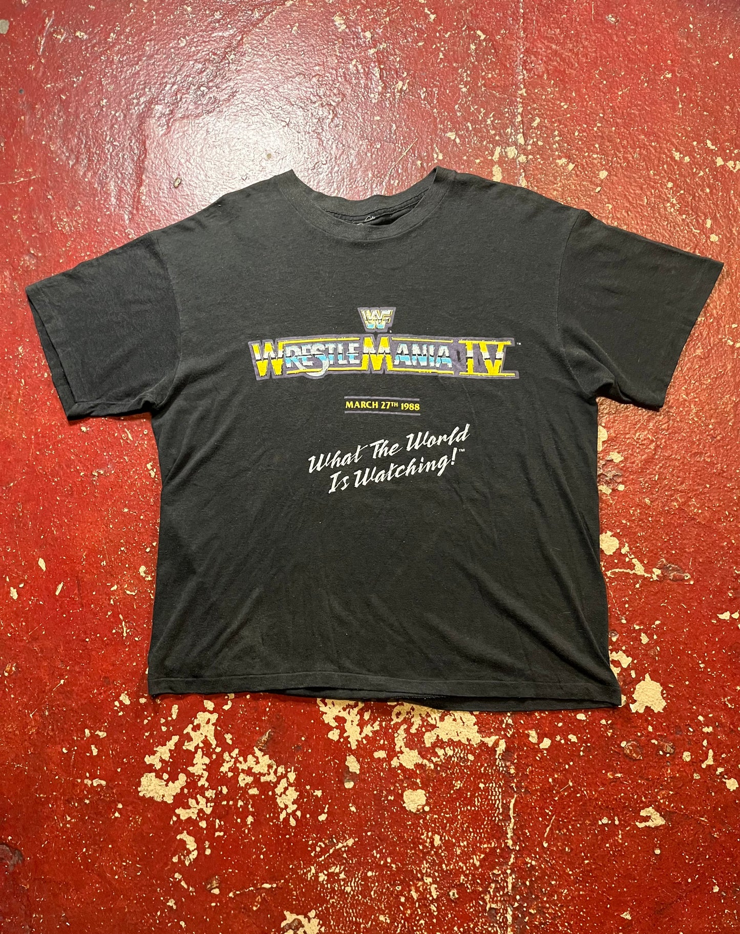 1988 Wrestle Mania IV Tee