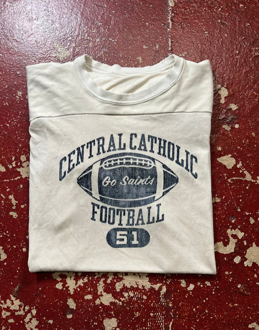 60s Champion Central Catholic Football Jersey