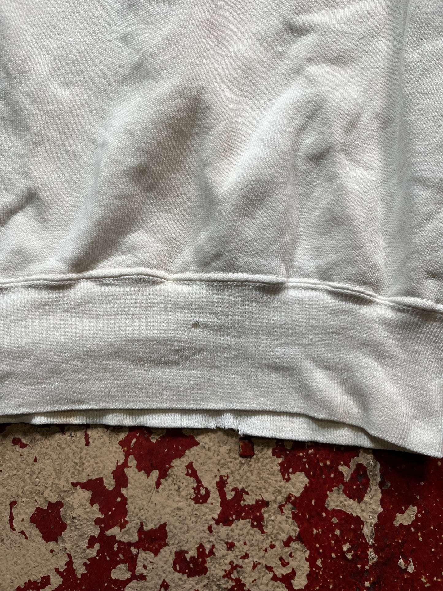 60s White Crewneck