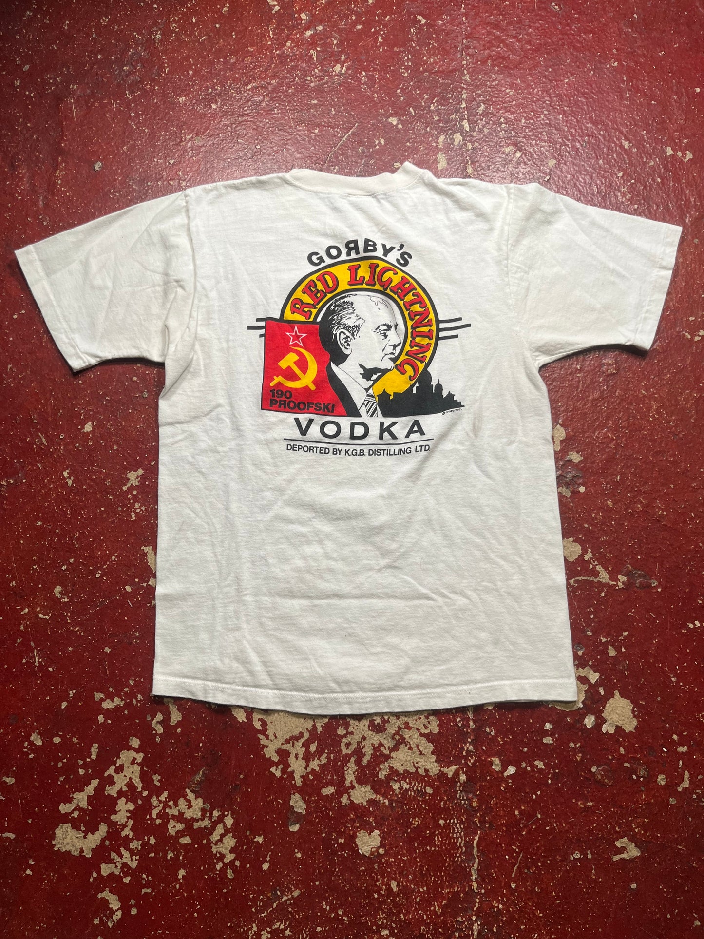 80s Gorbys Vodka Tee