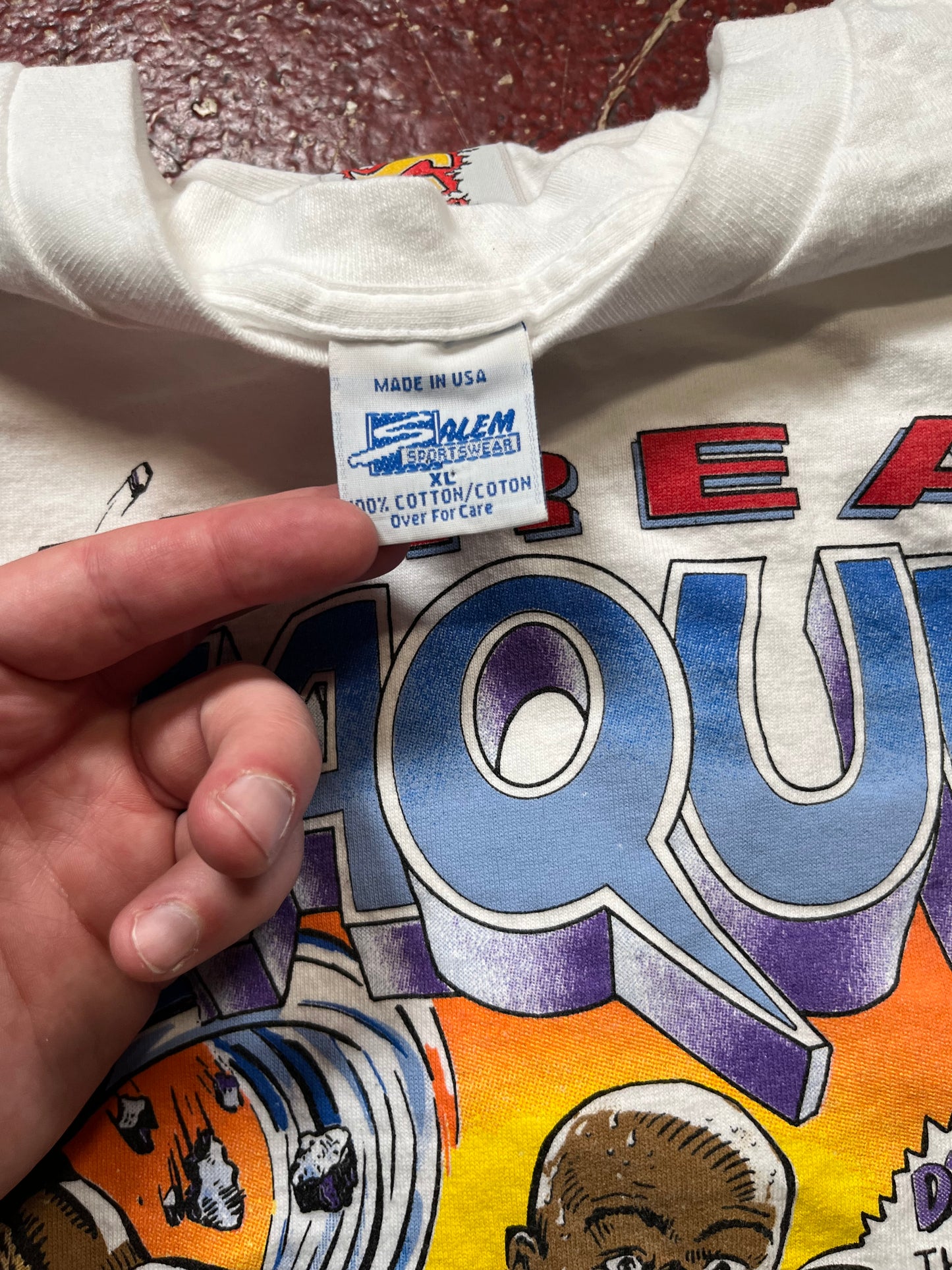 90s Unreal Shaquille Comic Tee