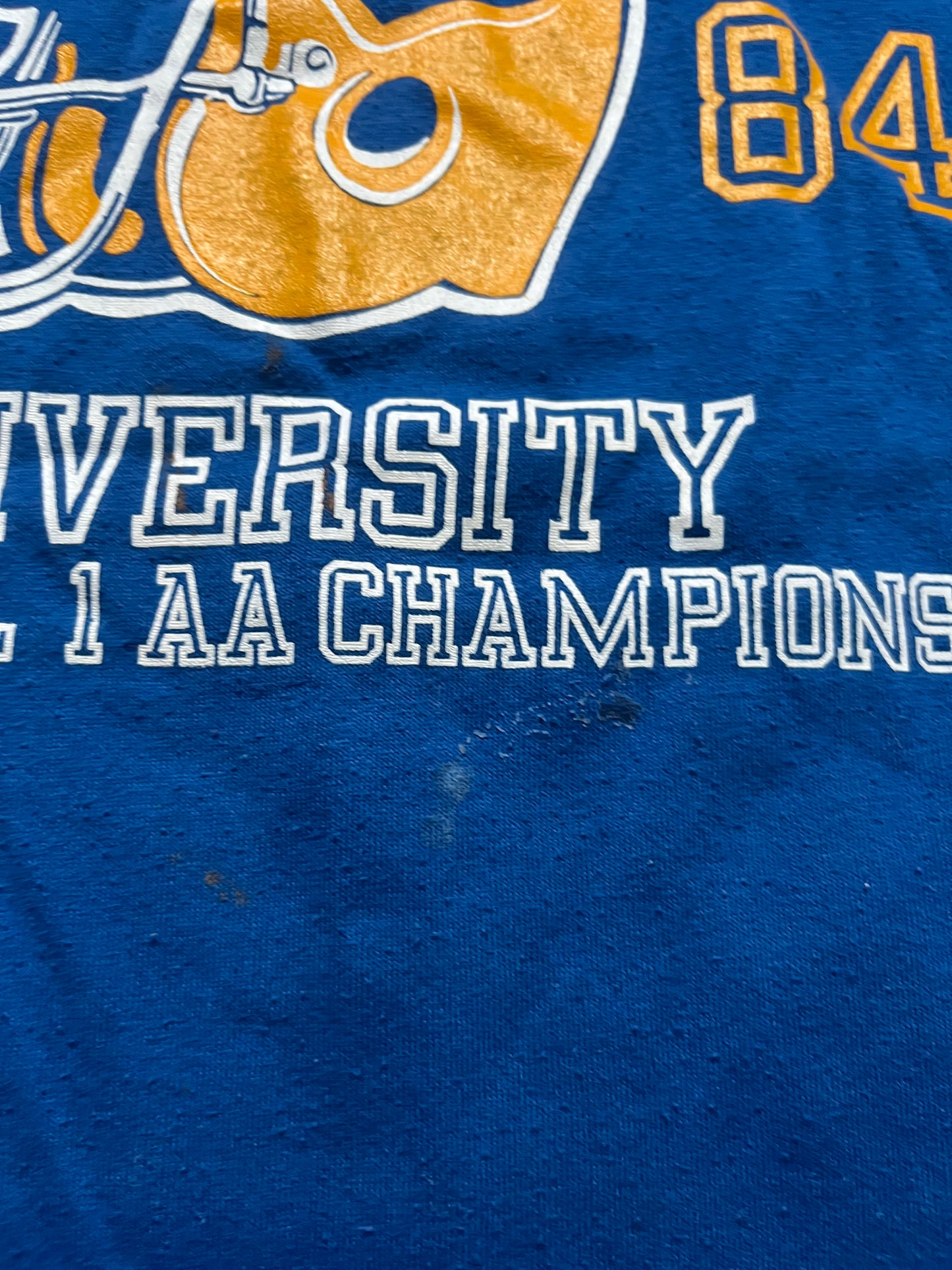 1984 Montana State 1 AA Champions Tee