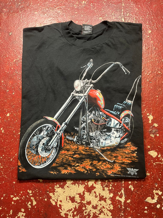 90s 3D Emblem Motorcycle Tee