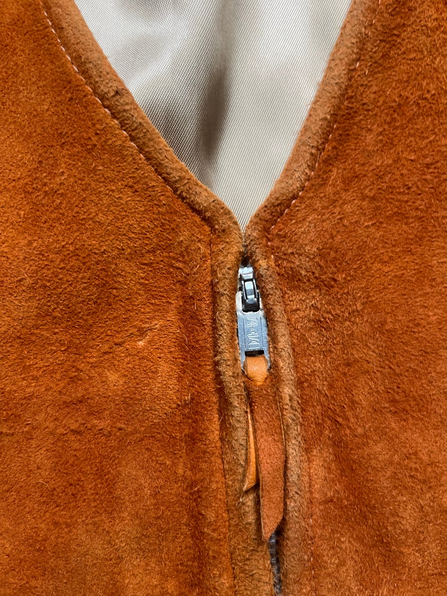 60s/70s Nordquist Deer Skin Vest