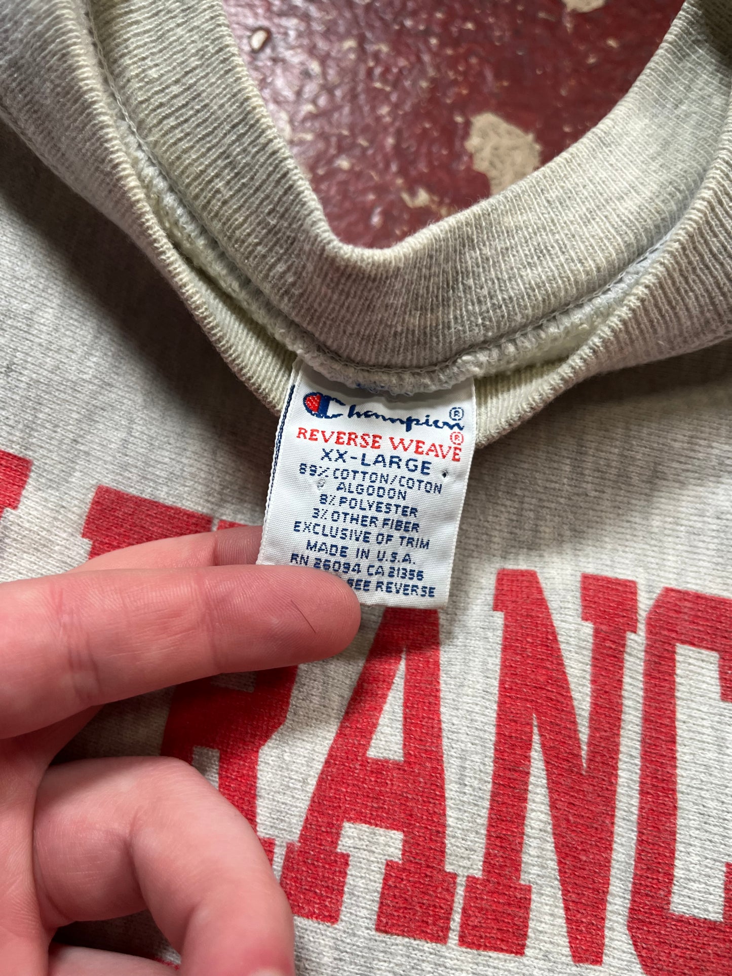 90s Champion Reverse Weave San Francisco 49ers Crewneck