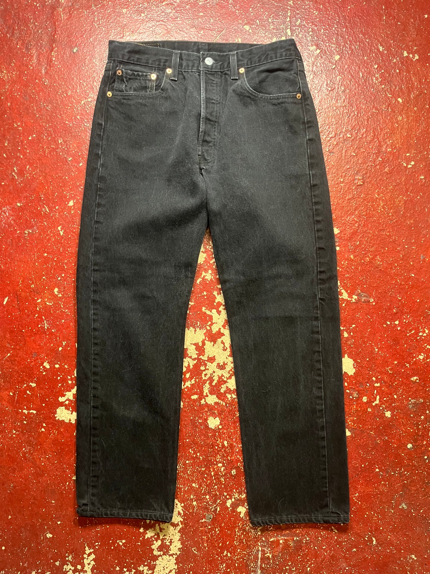 90s Levis 501s Black Jeans