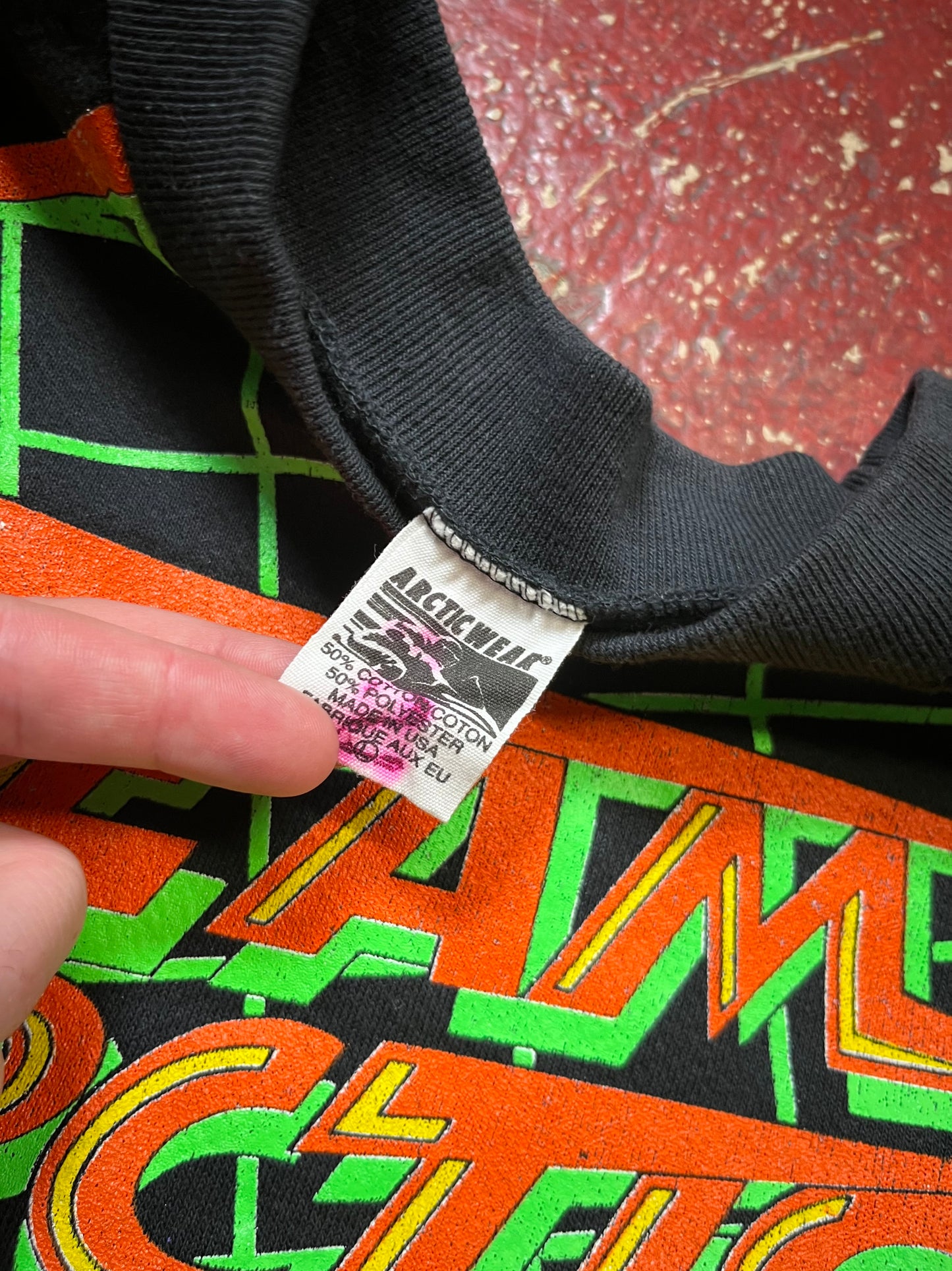1995 Team Arctic Cat AOP Crewneck