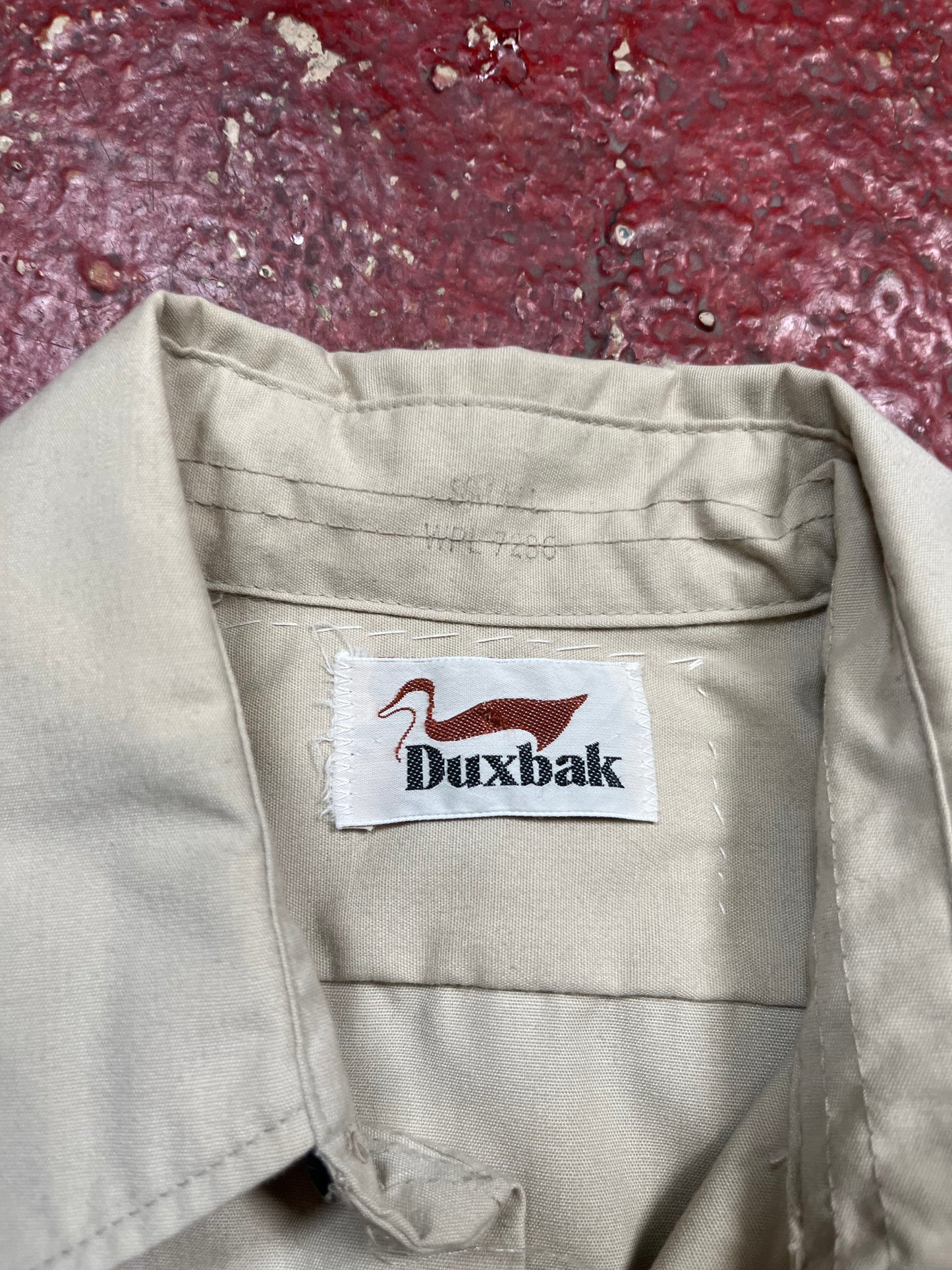 70s Duxback Patchwork Long Sleeve Shirt