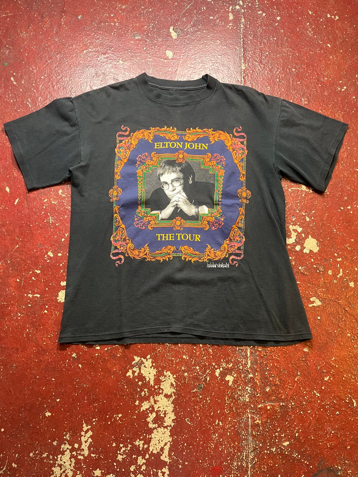 90s Versace x Elton John Tee