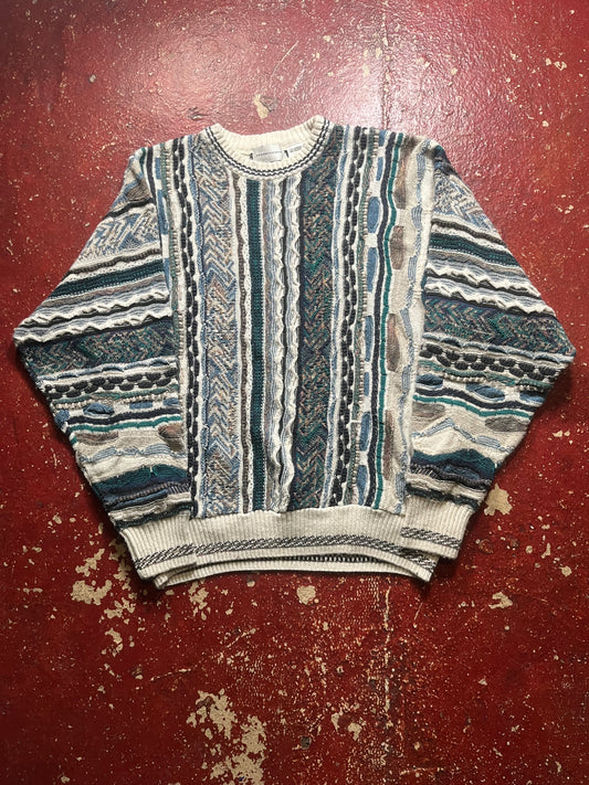 90s Marconi 3D Knit Sweater