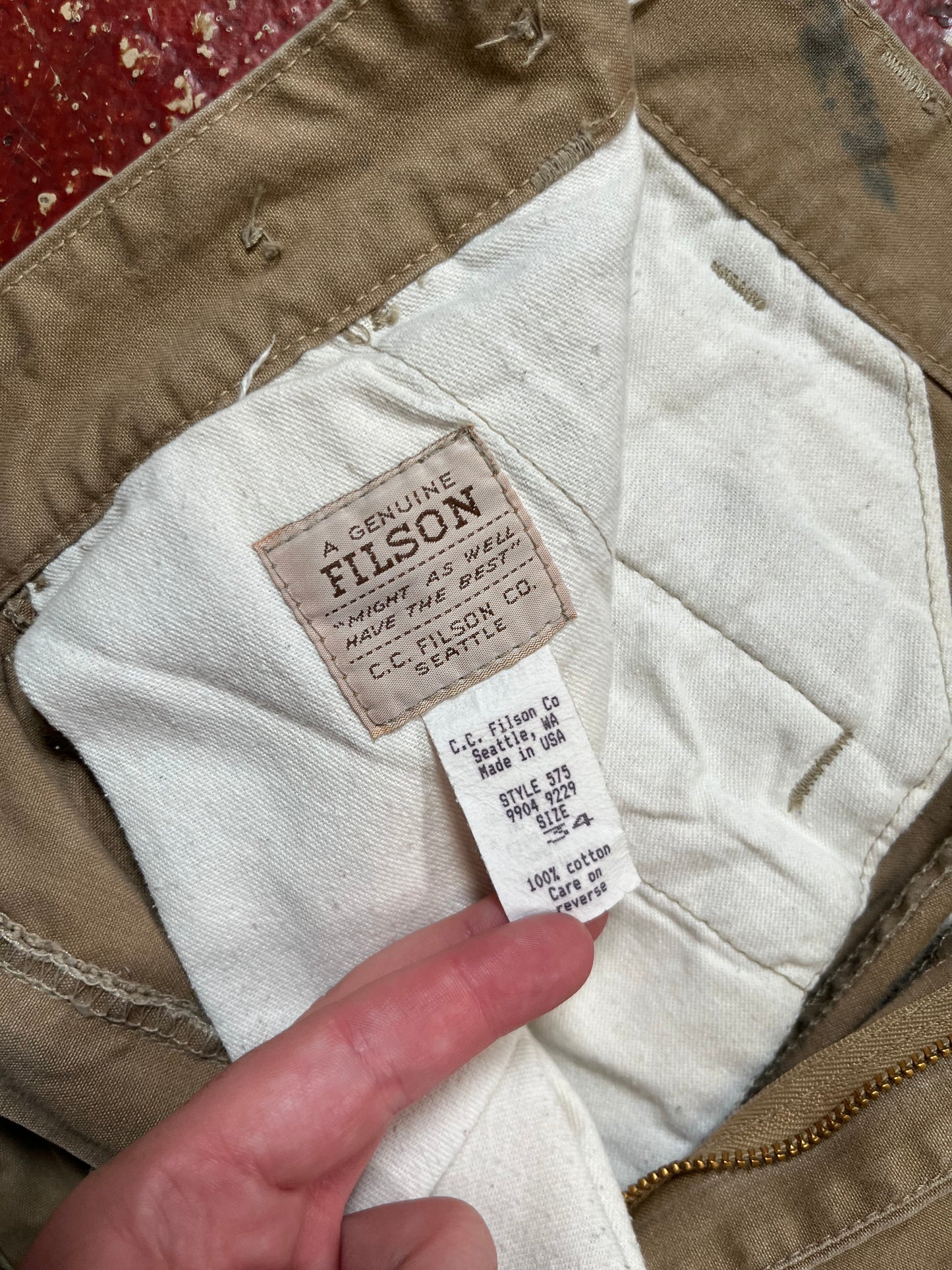 70s/80s Filson Tin Cloth Pants