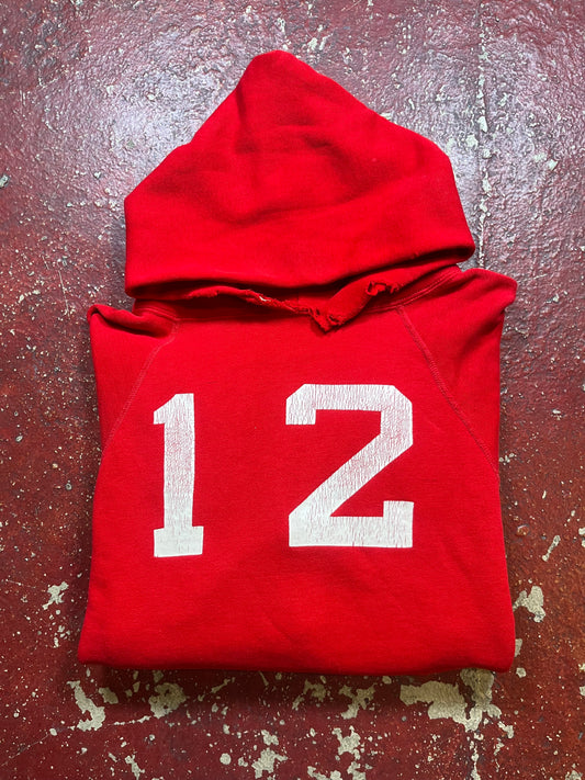 60s Red 12 Hoodie