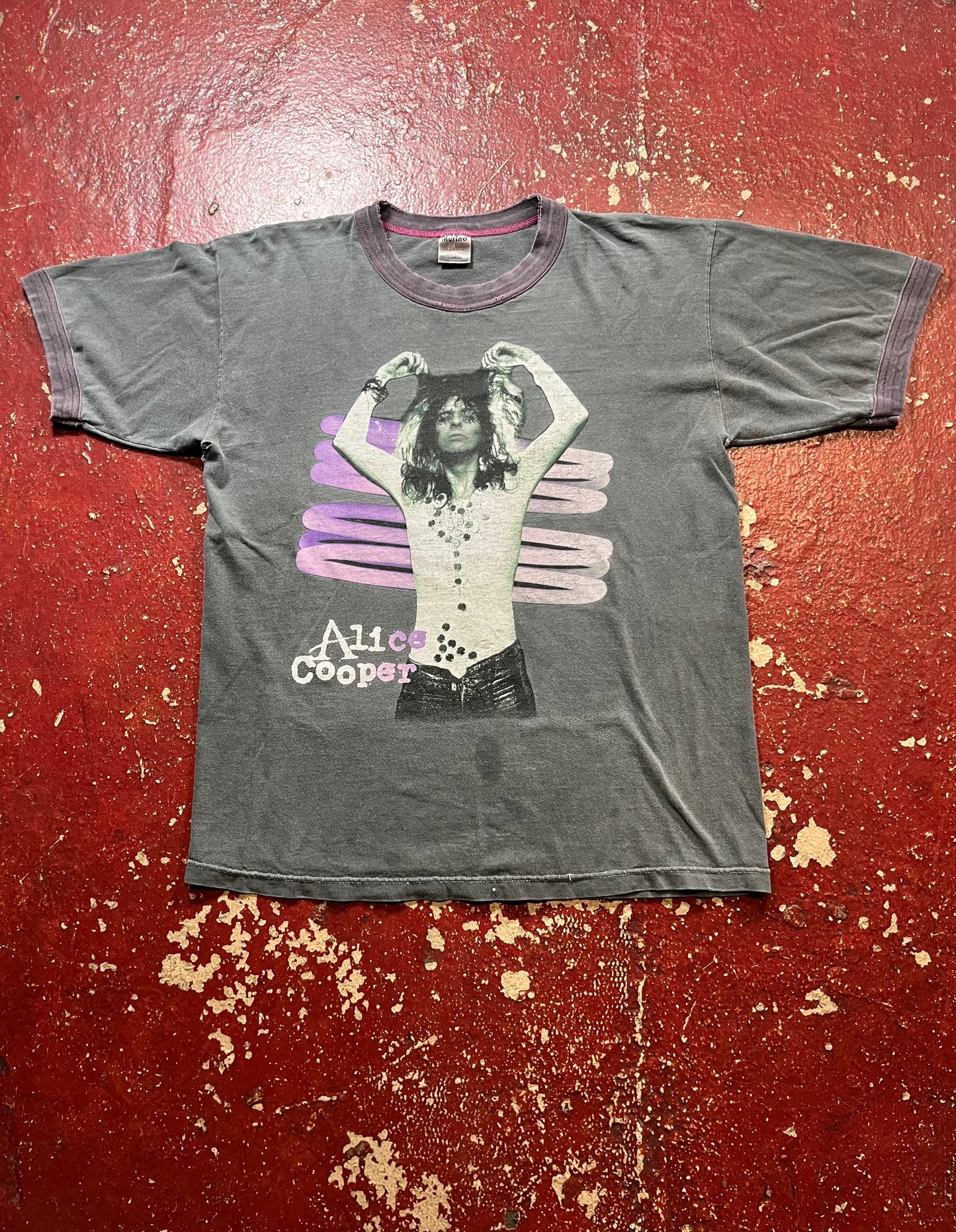 90s Alice Cooper Ringer Tee