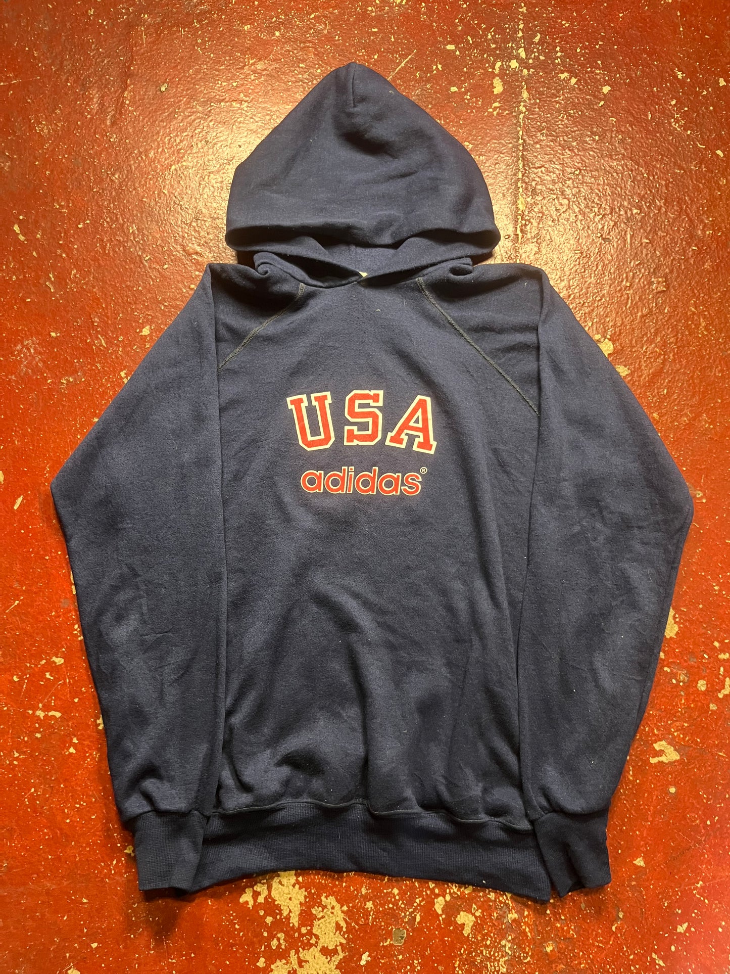 80s Adidas USA Hoodie