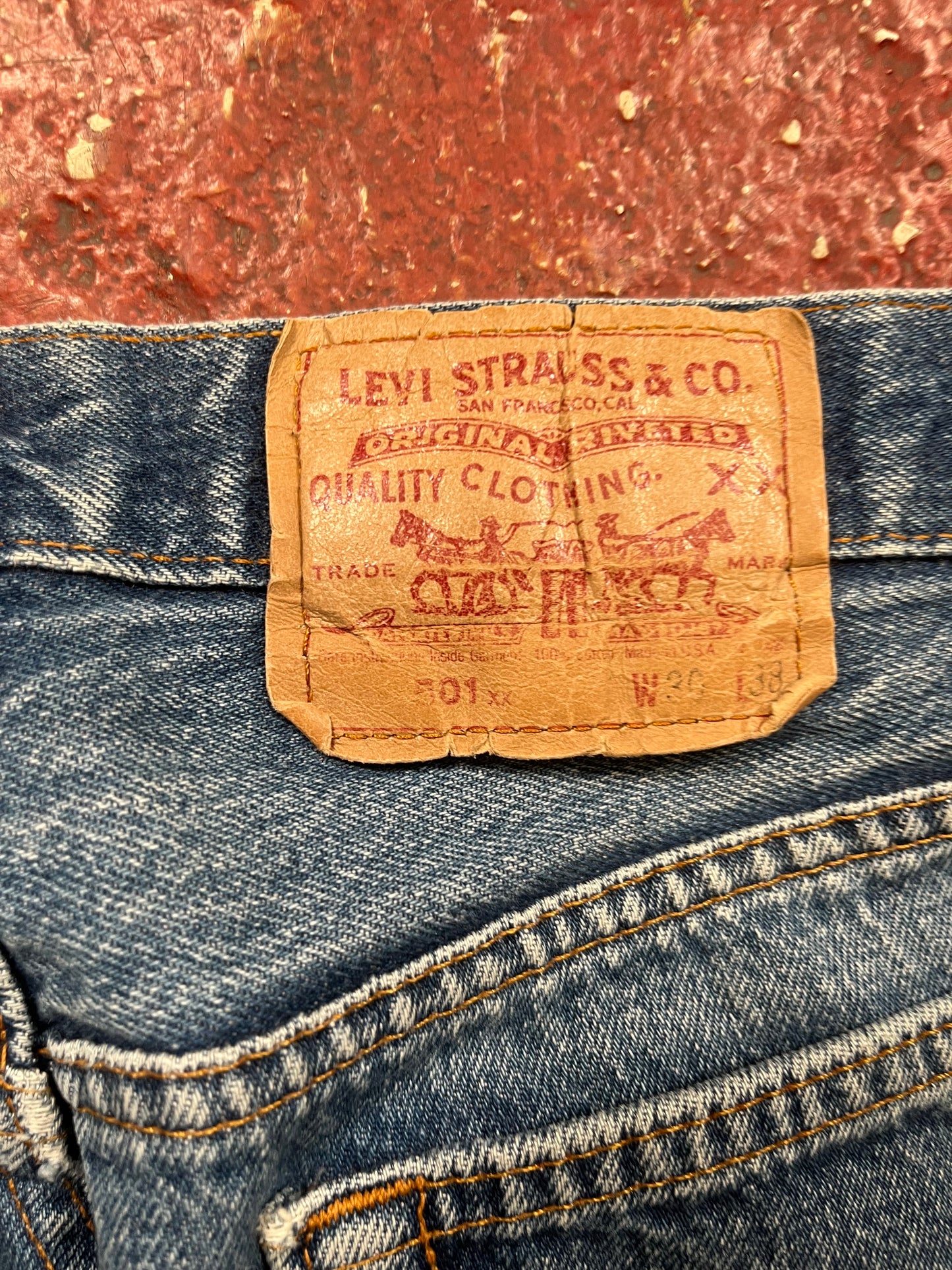80s Levi’s 501s Jeans